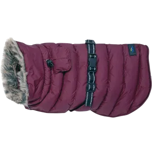 Alpine Extreme Weather Puffy Coat | Burgundy