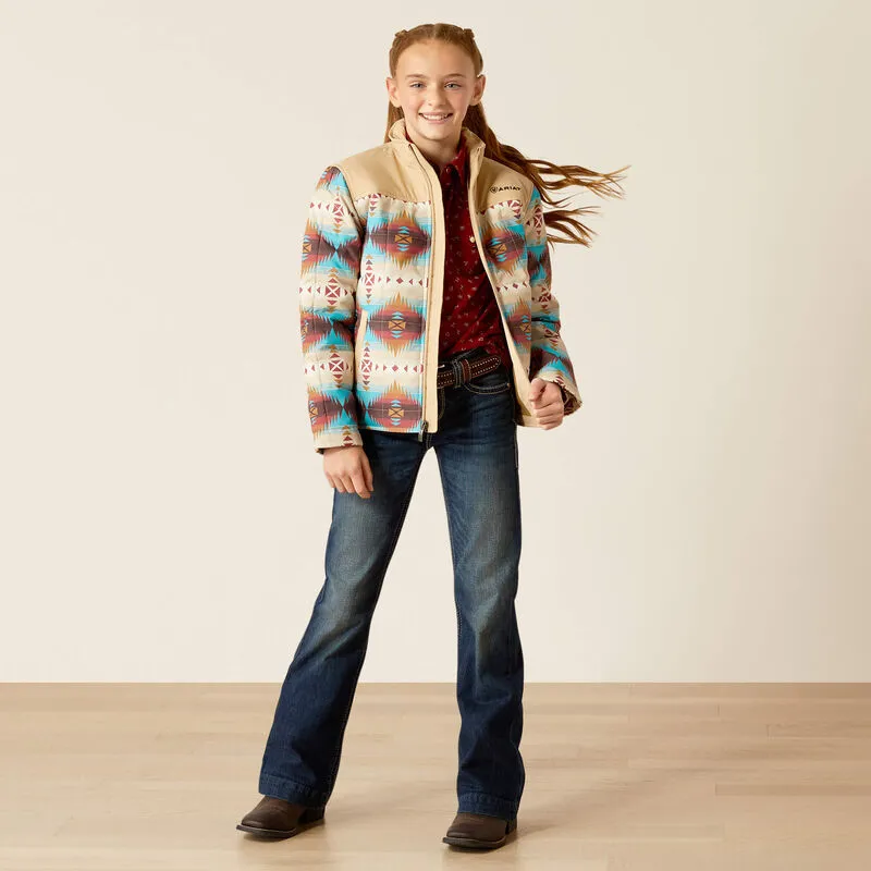 Ariat Girls Circus Jacket - Serrano Southwest Print - 10052471