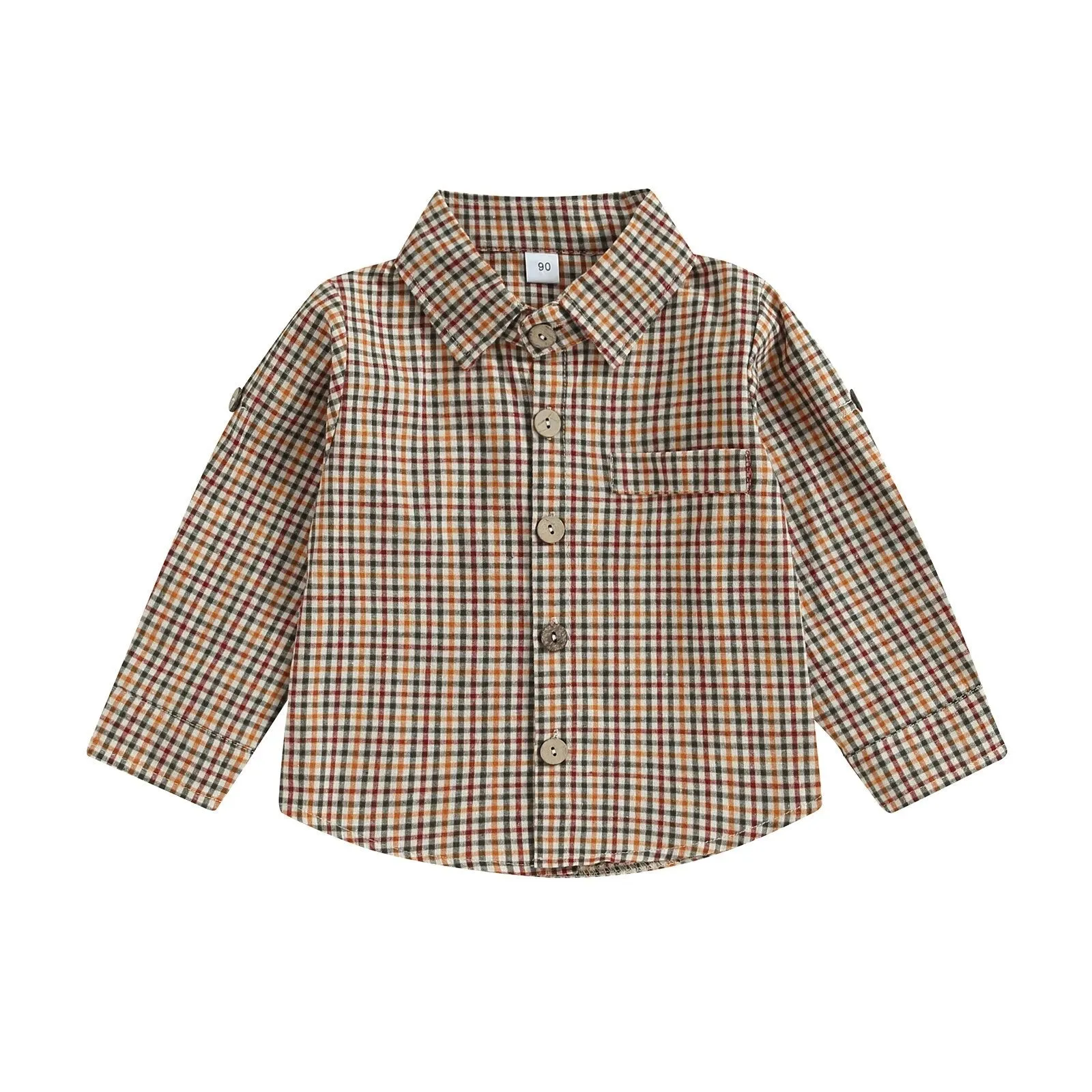 Checkered Youth Flannel Shacket