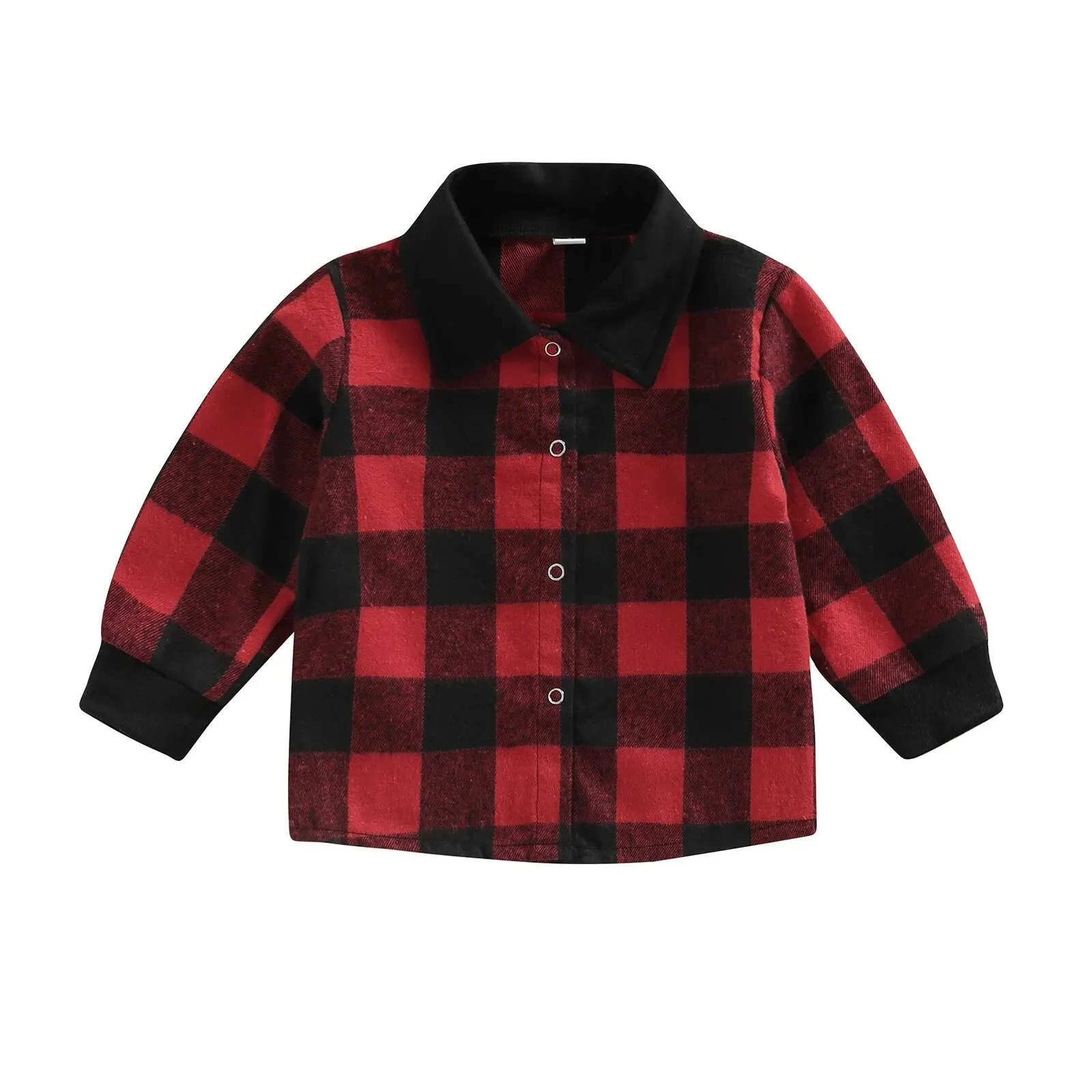 Checkered Youth Flannel Shacket