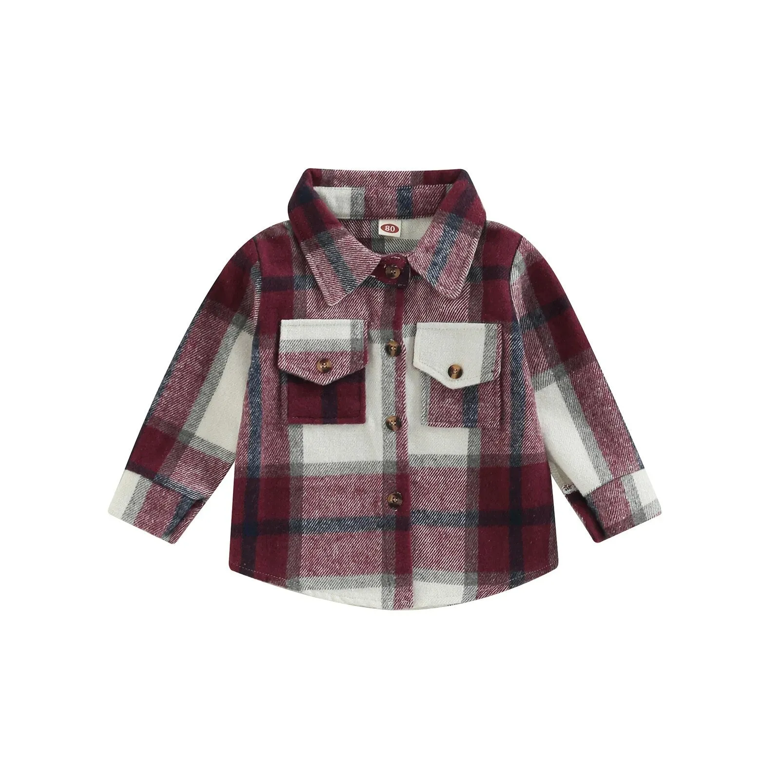 Checkered Youth Flannel Shacket