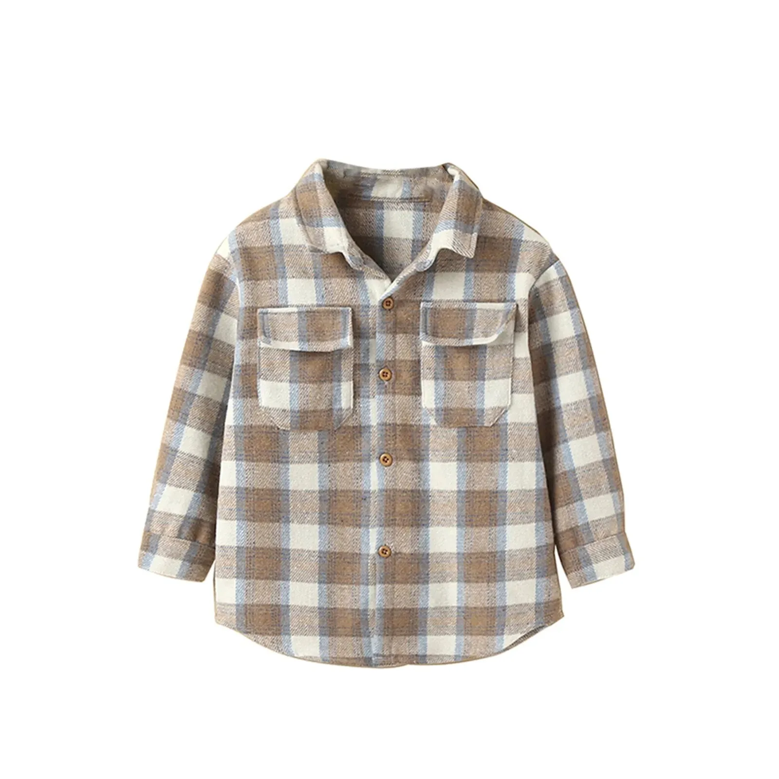 Checkered Youth Flannel Shacket