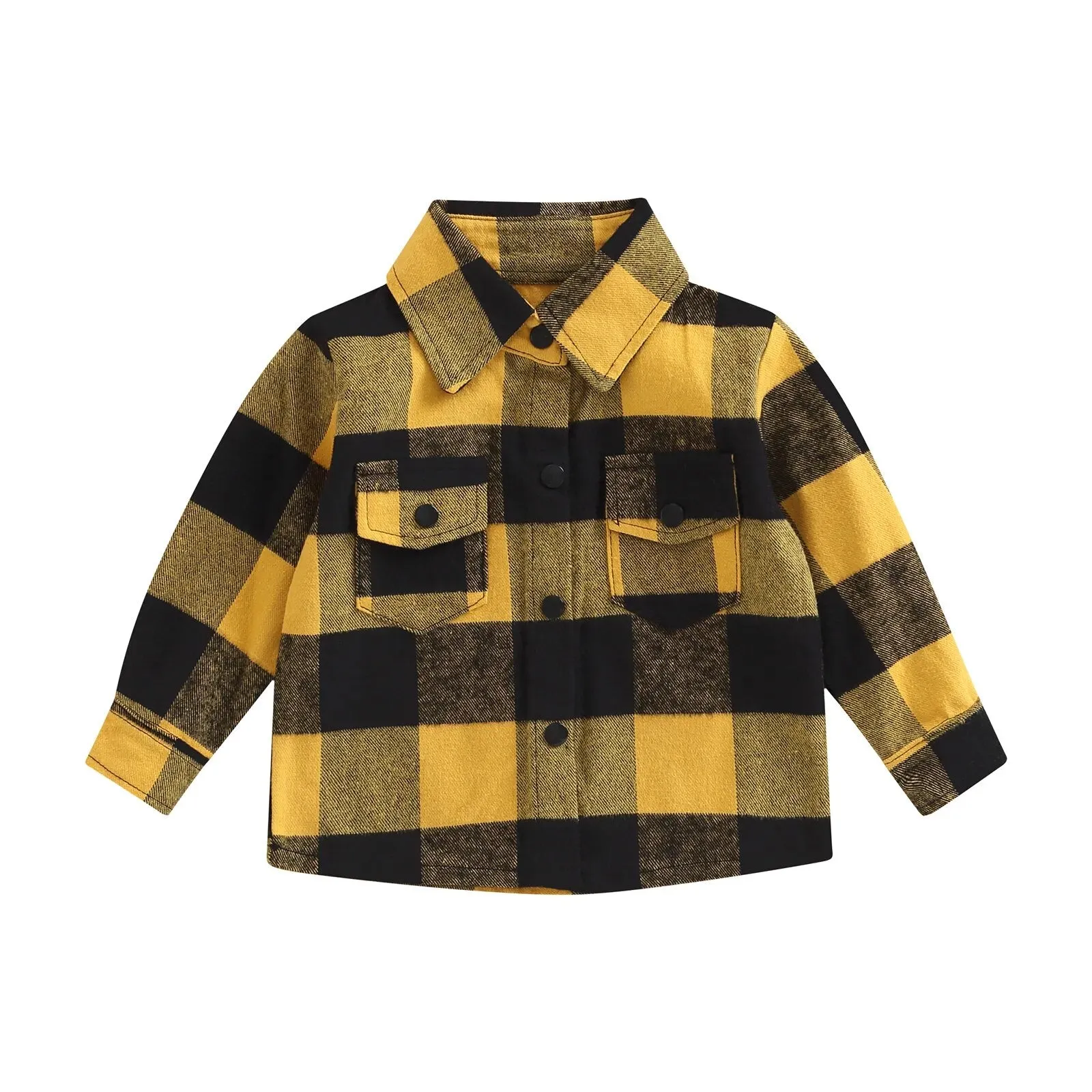 Checkered Youth Flannel Shacket