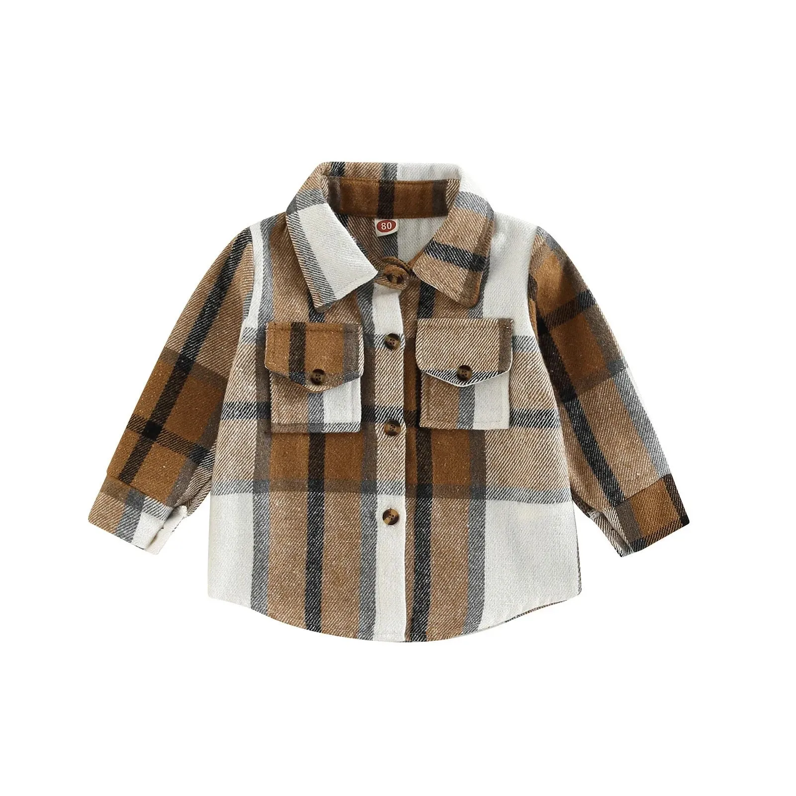 Checkered Youth Flannel Shacket