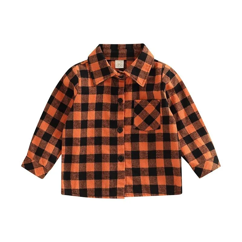 Checkered Youth Flannel Shacket