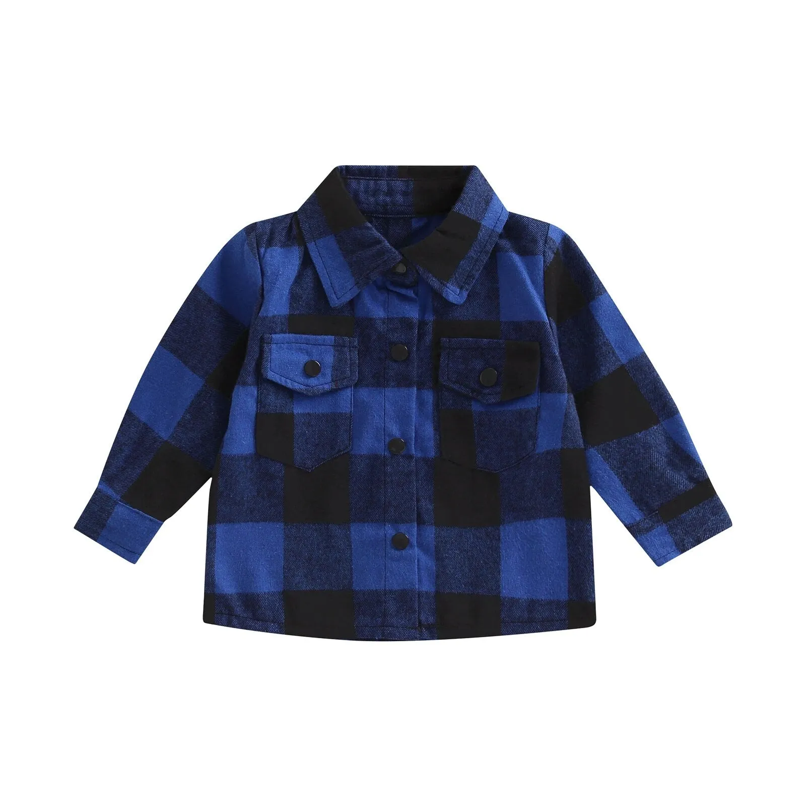 Checkered Youth Flannel Shacket