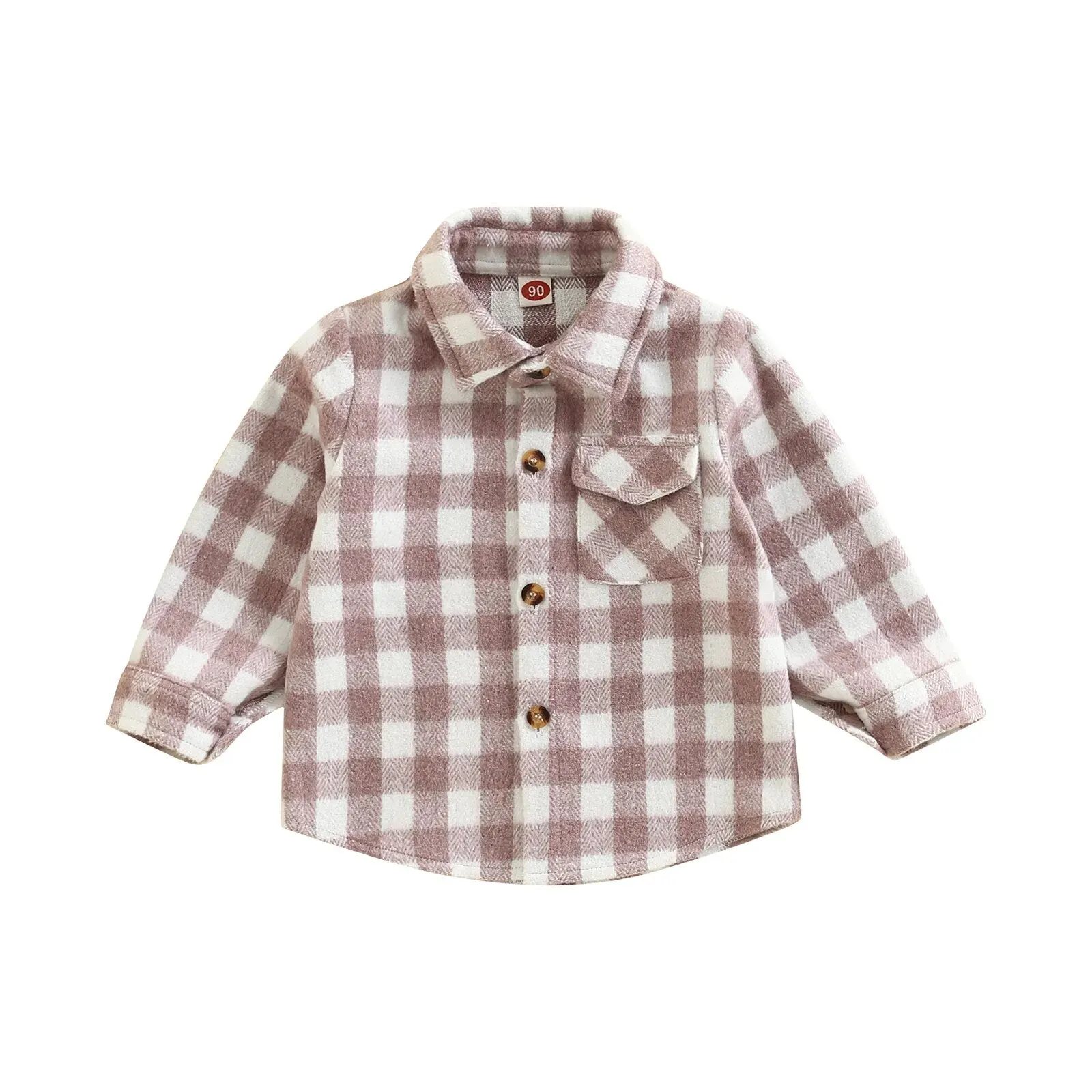 Checkered Youth Flannel Shacket