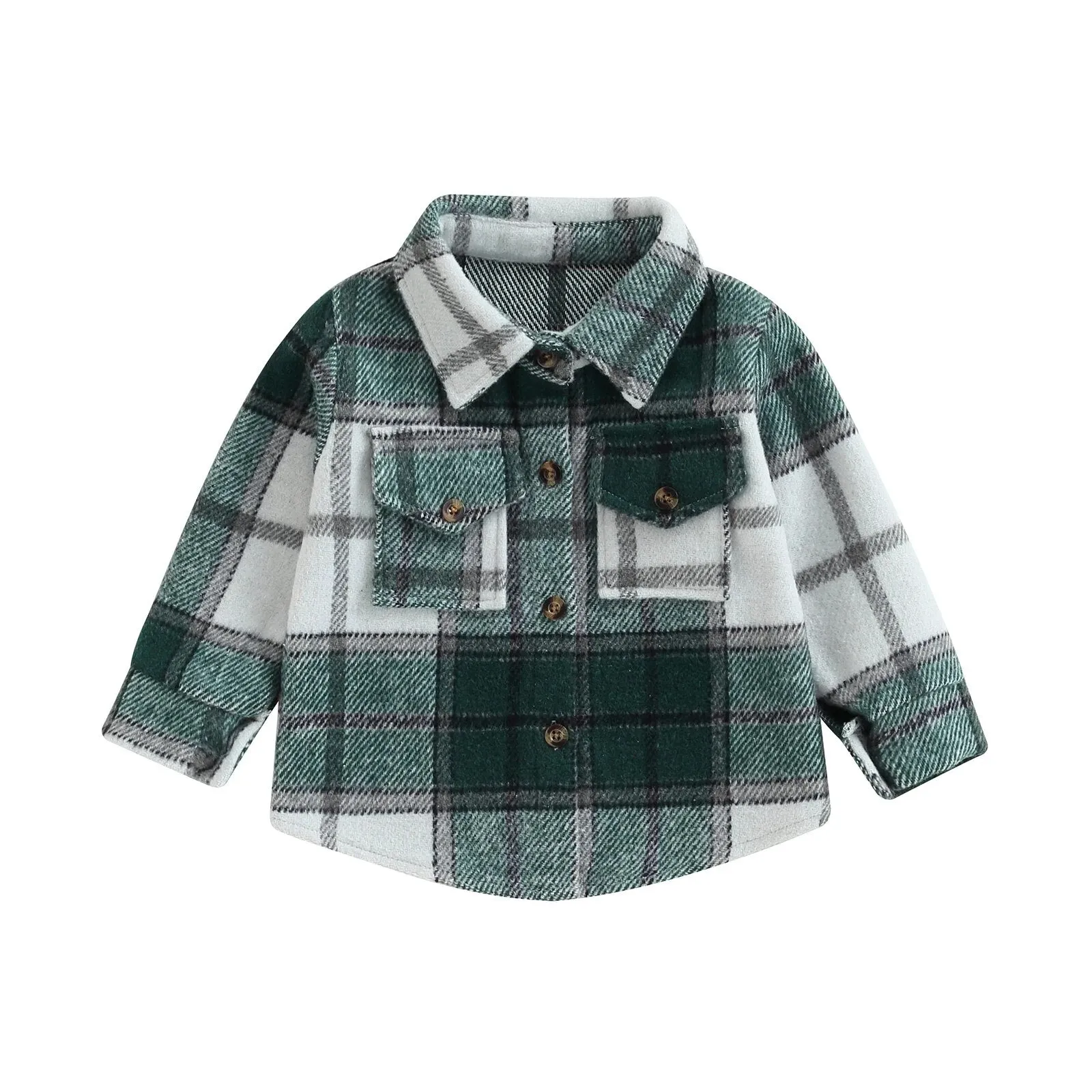 Checkered Youth Flannel Shacket