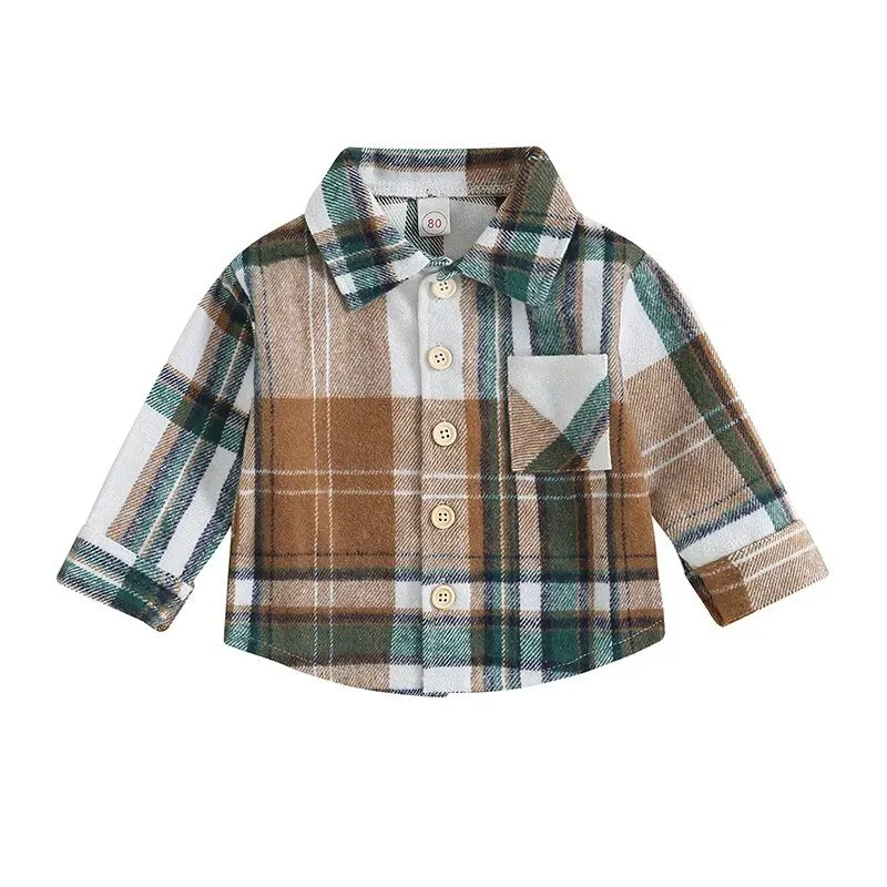 Checkered Youth Flannel Shacket