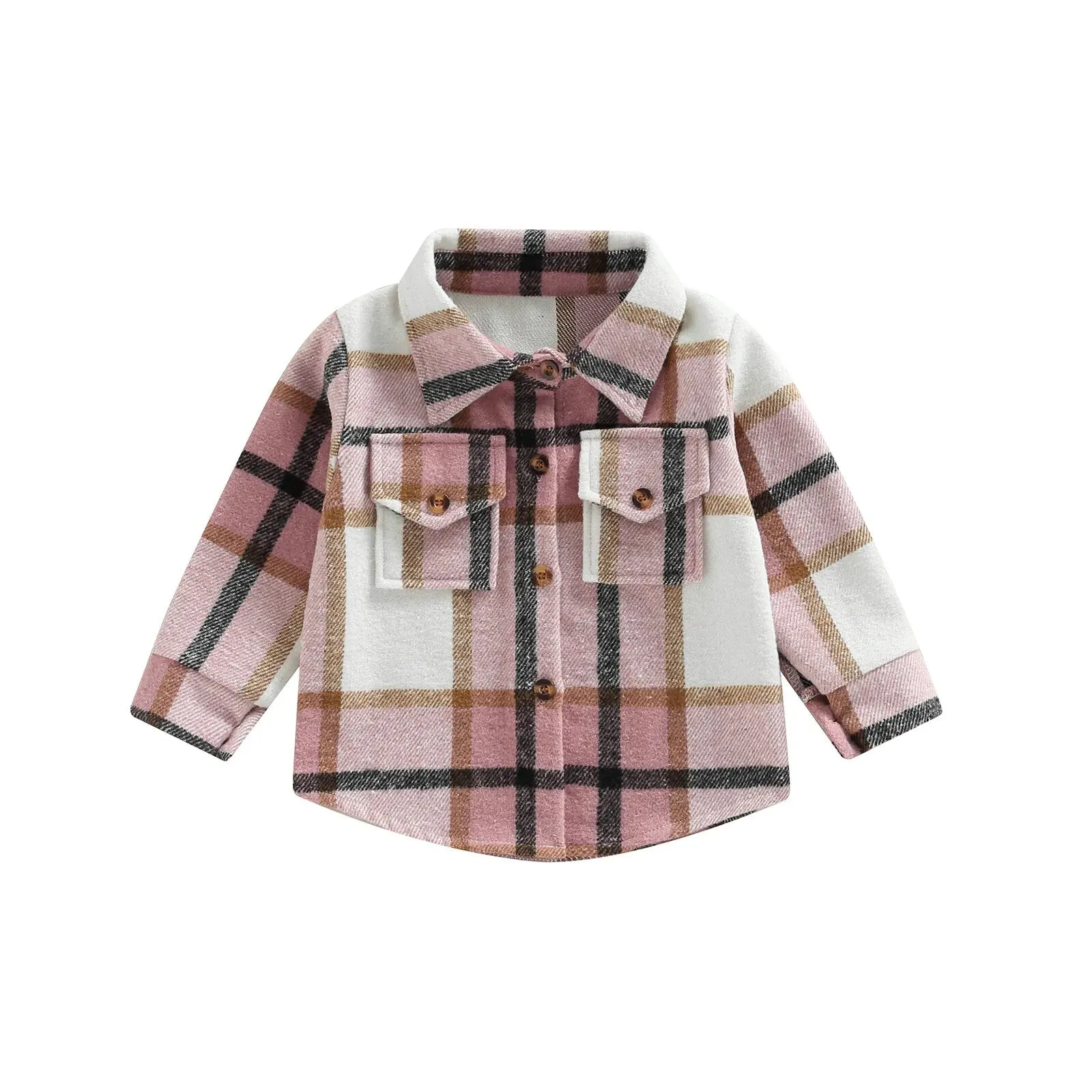 Checkered Youth Flannel Shacket