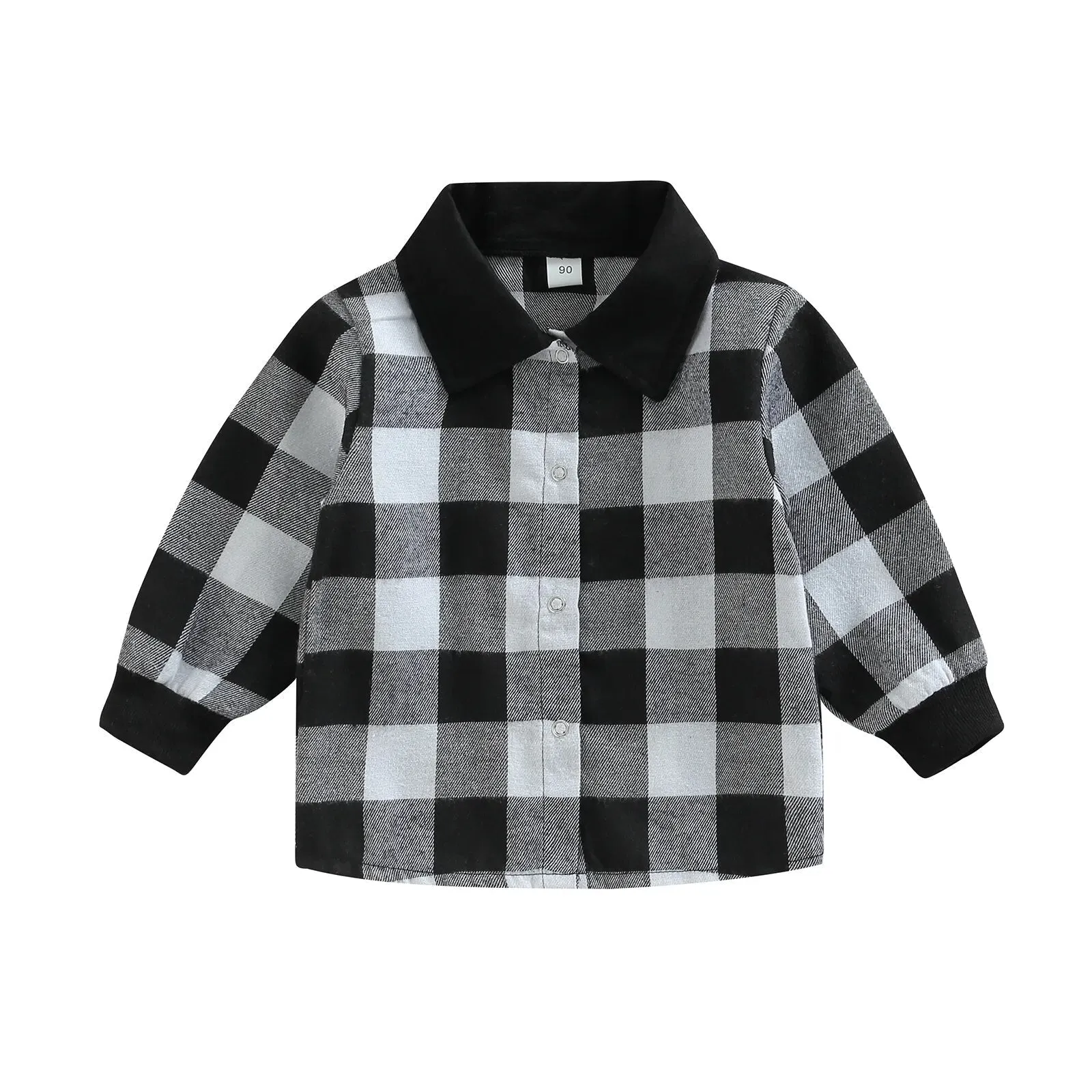 Checkered Youth Flannel Shacket