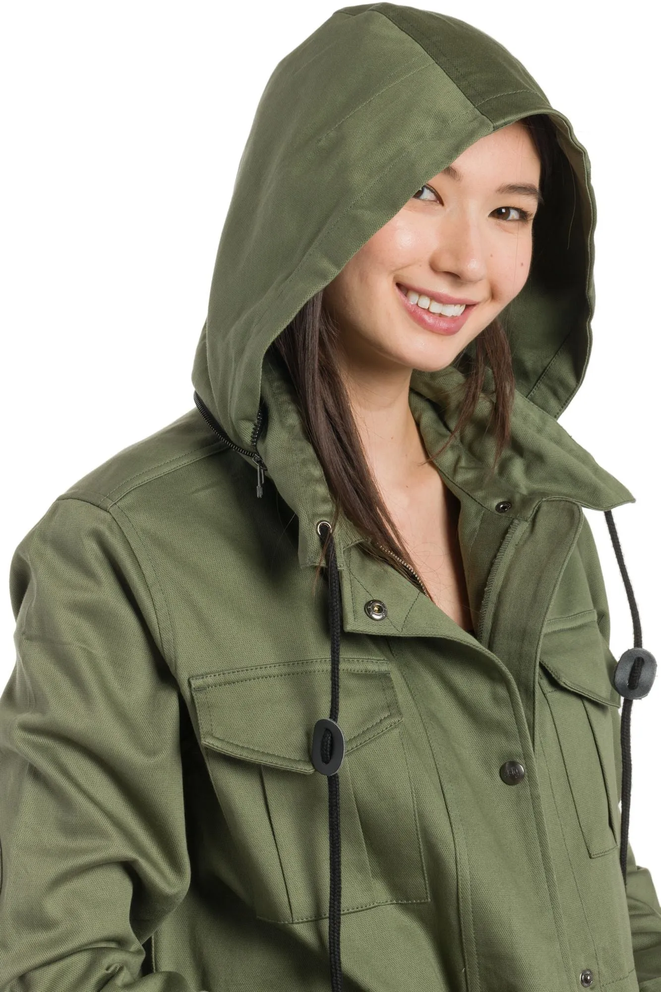 Citrine | Women's Hooded Field Jacket