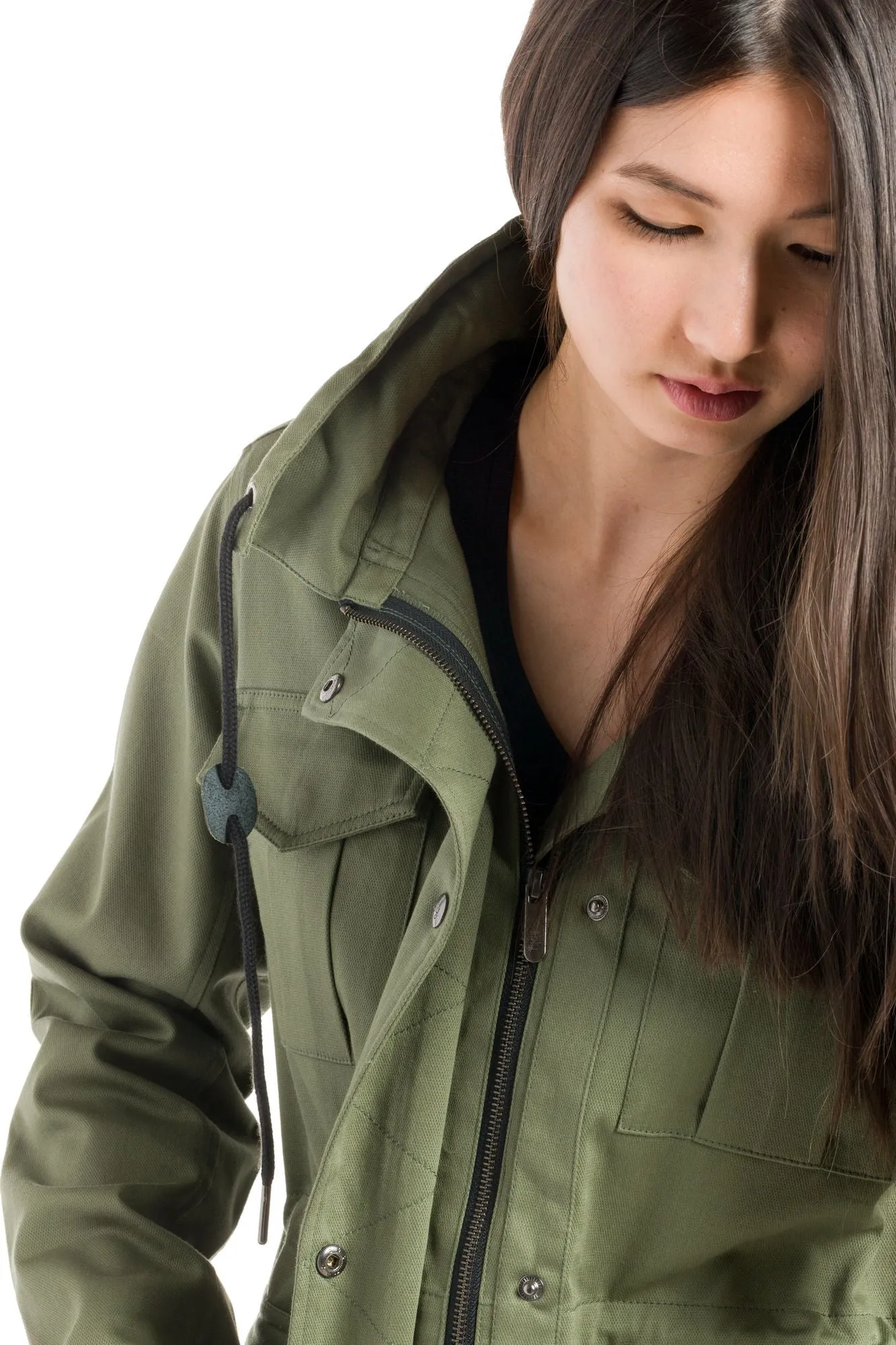 Citrine | Women's Hooded Field Jacket