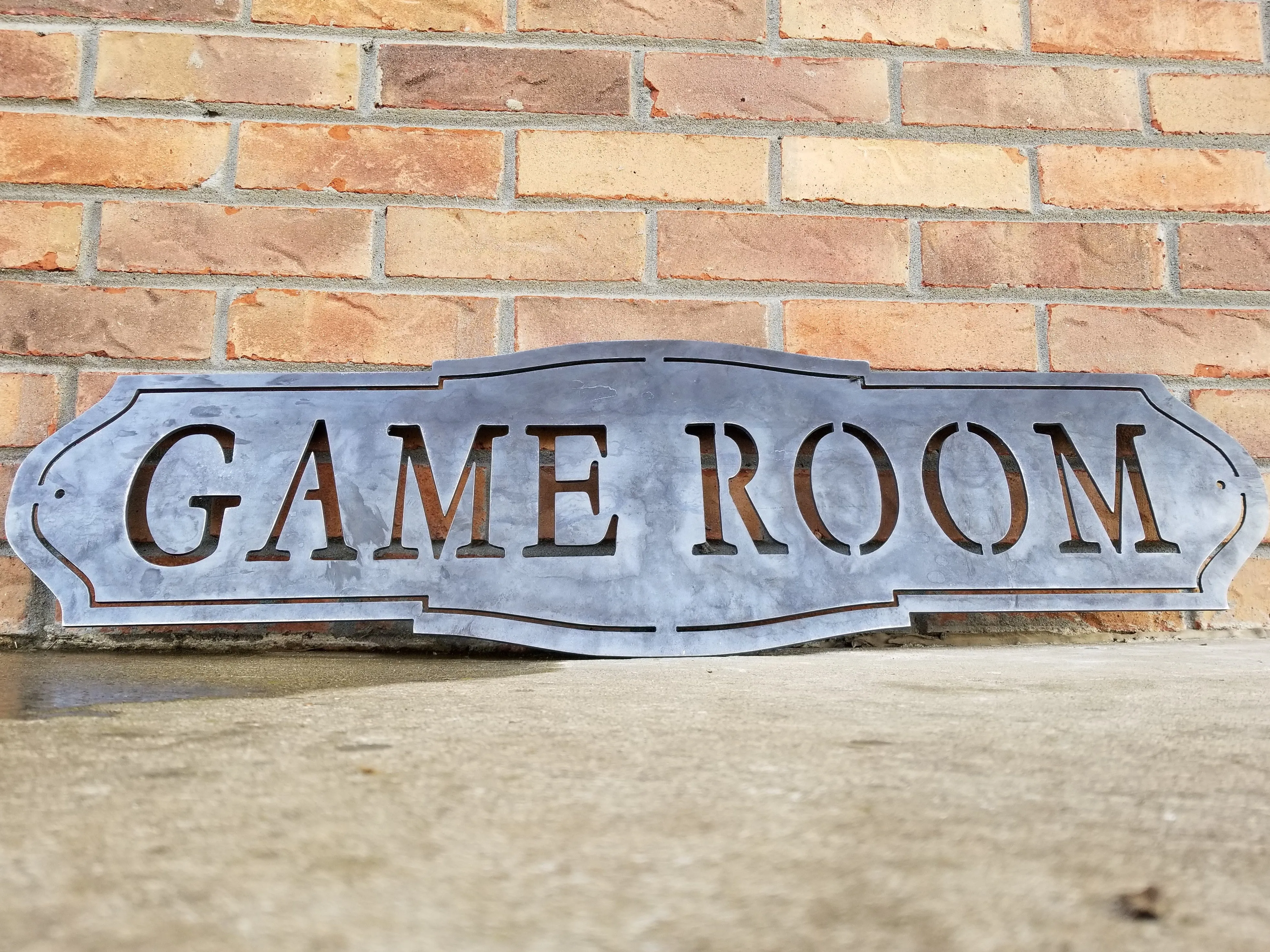 Classic Game Room Sign - Man Cave Decor - Game Room Wall Art