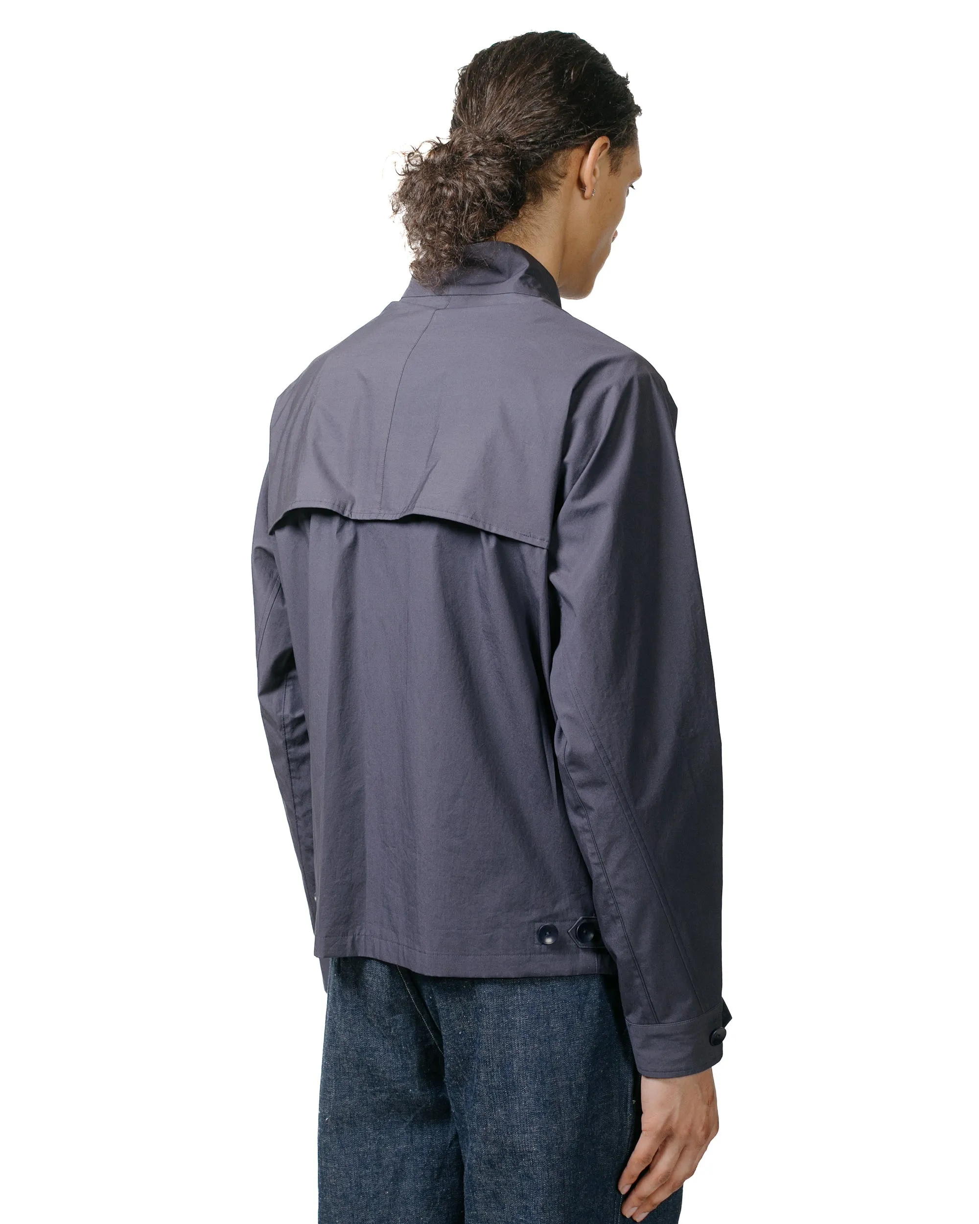 Cohérence Gianni Weather Resistant Cotton Light Jacket Slate Blue