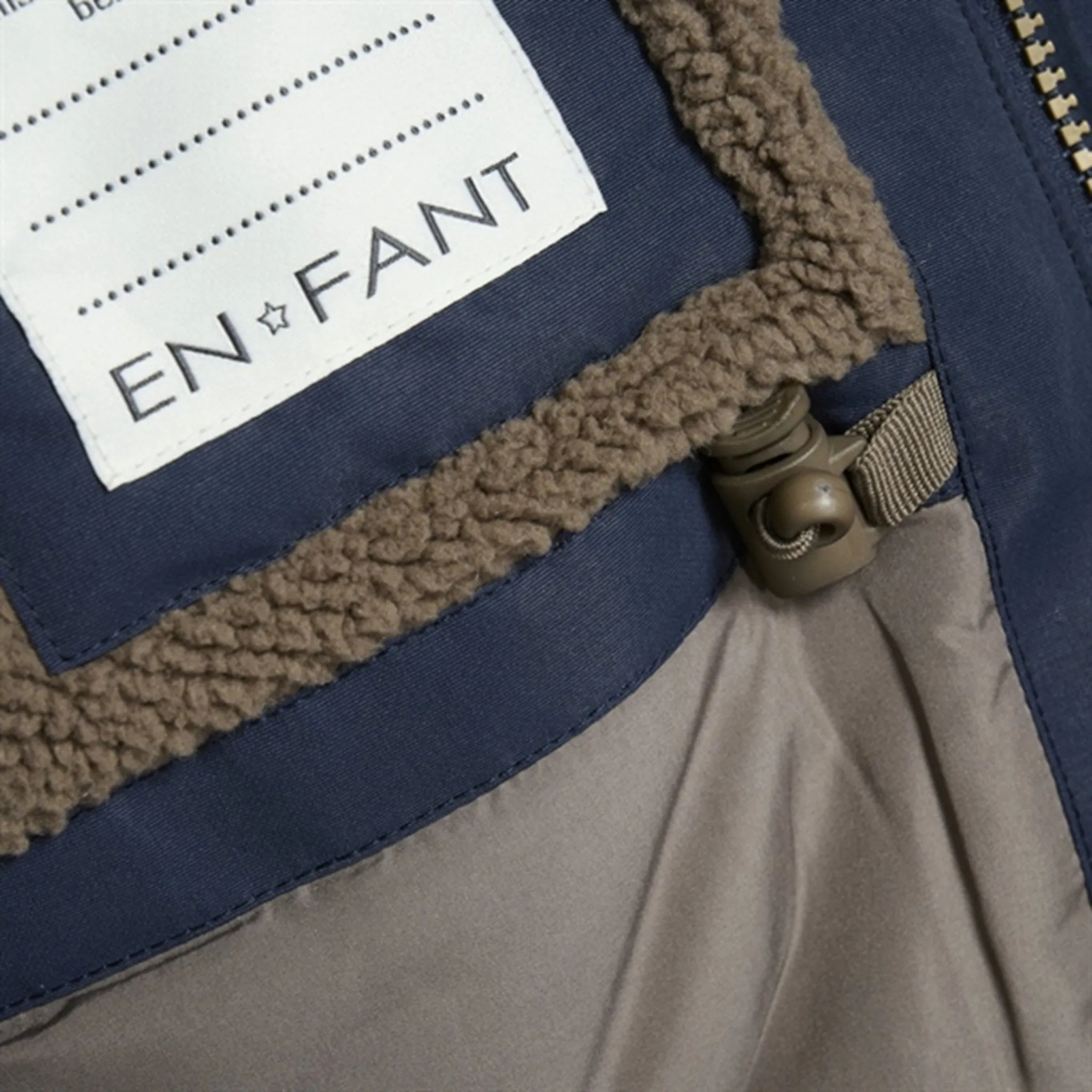 En Fant Jacket Solid Parisian Night