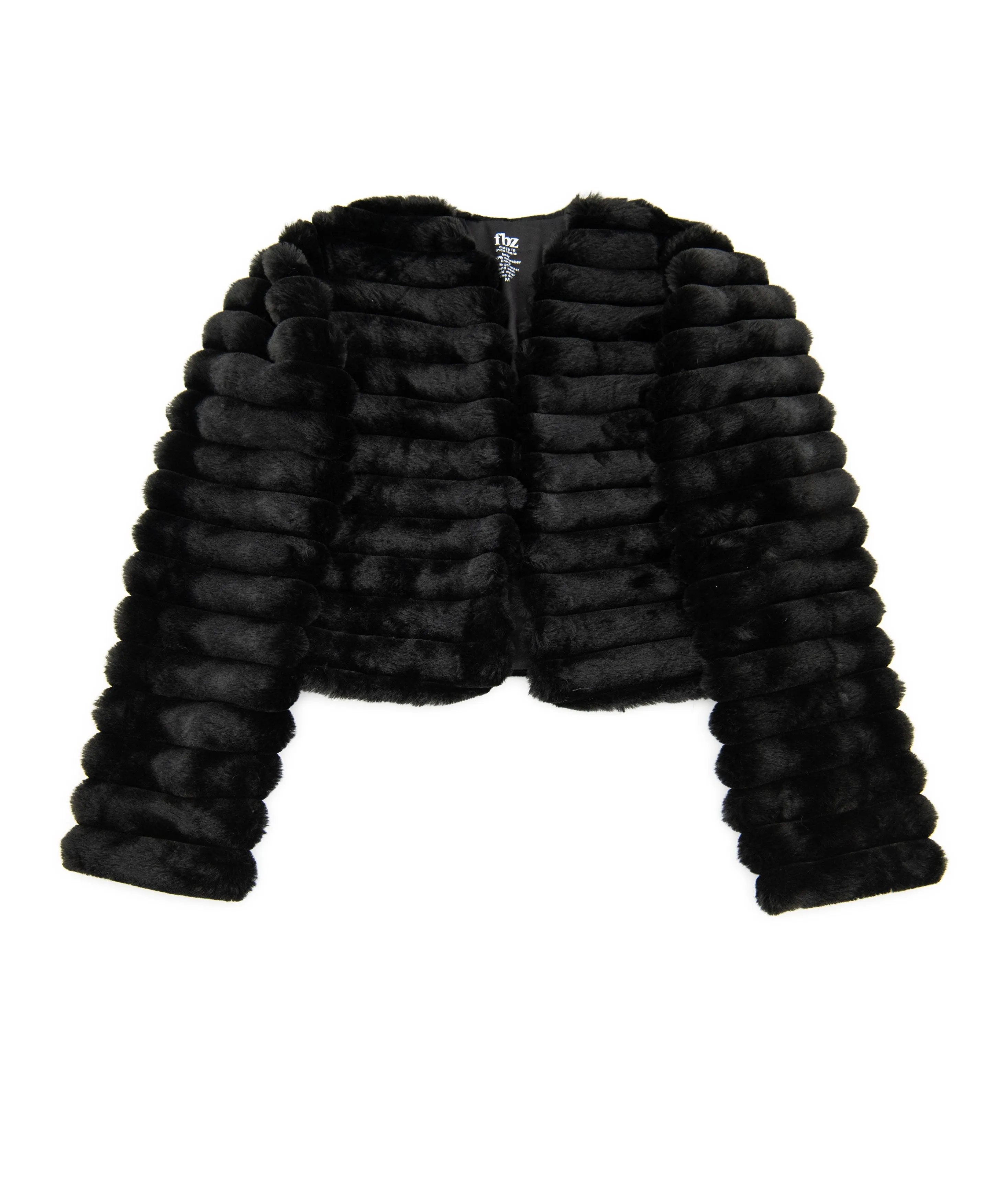 FBZ Girls Fancy Faux Fur Jacket