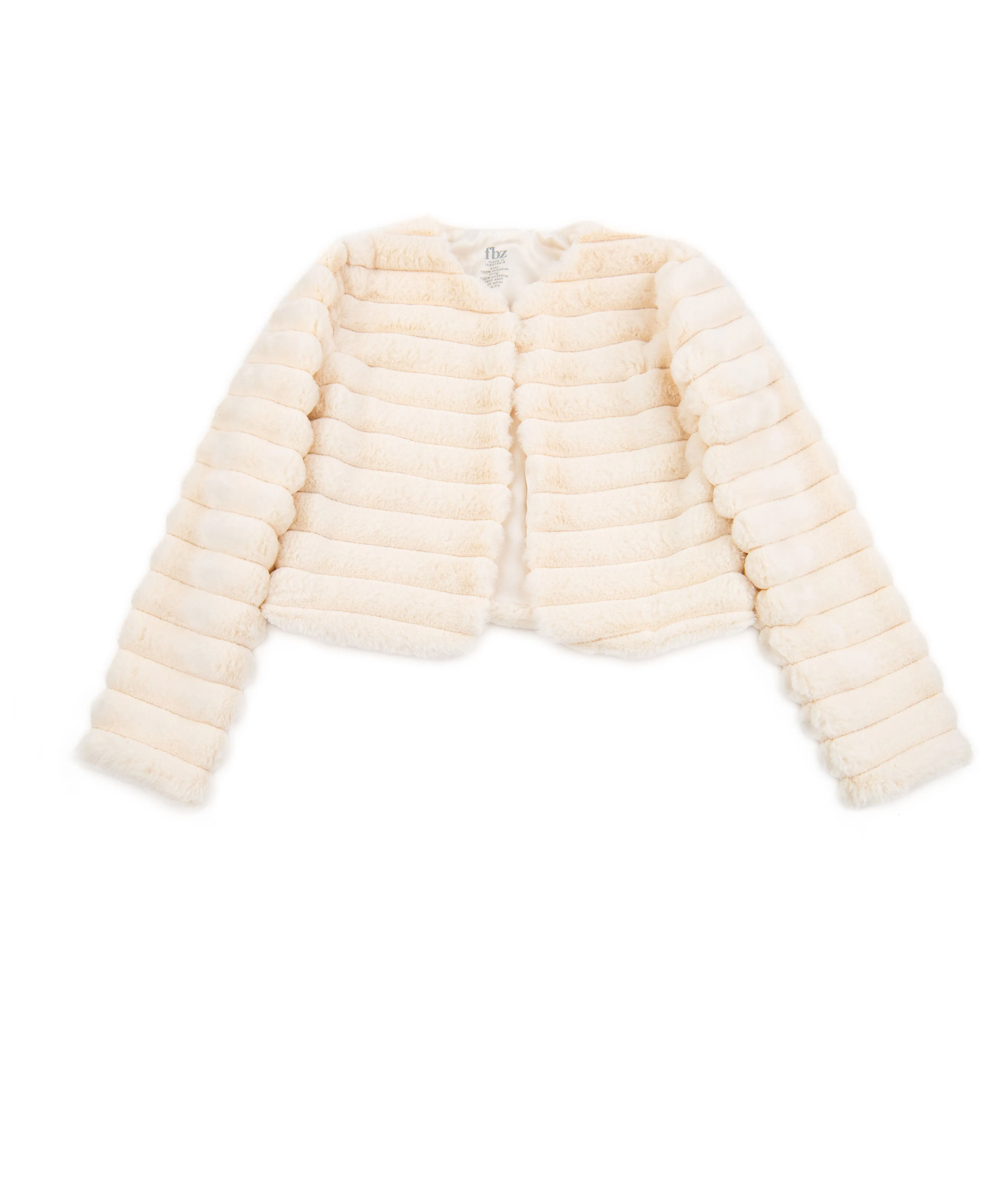 FBZ Girls Fancy Faux Fur Jacket