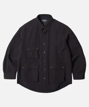 FrizmWorks 3 Pocket Ripstop Shirt Jacket - Black