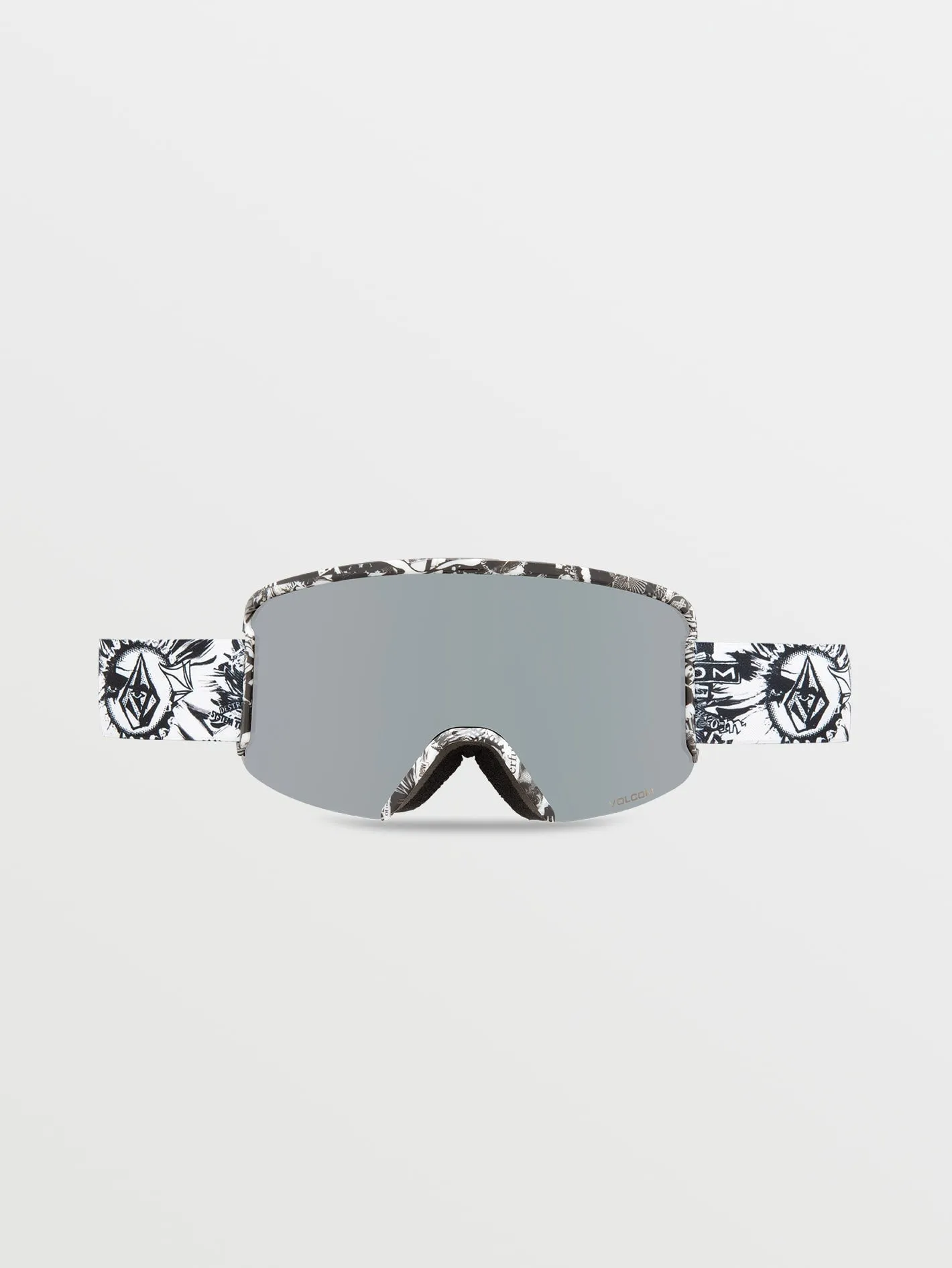 Garden Goggle - Op Art / Silver Chrome