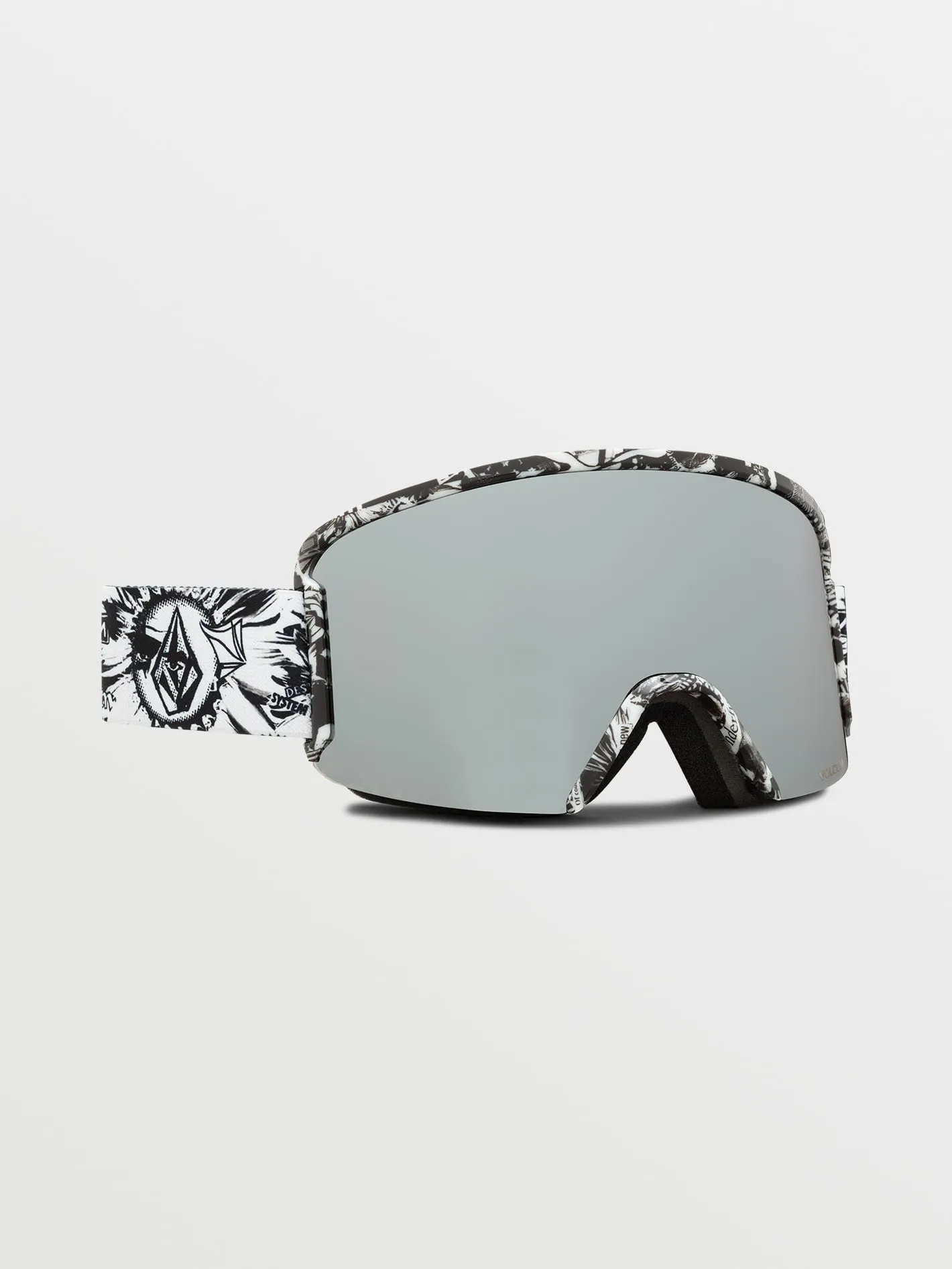 Garden Goggle - Op Art / Silver Chrome