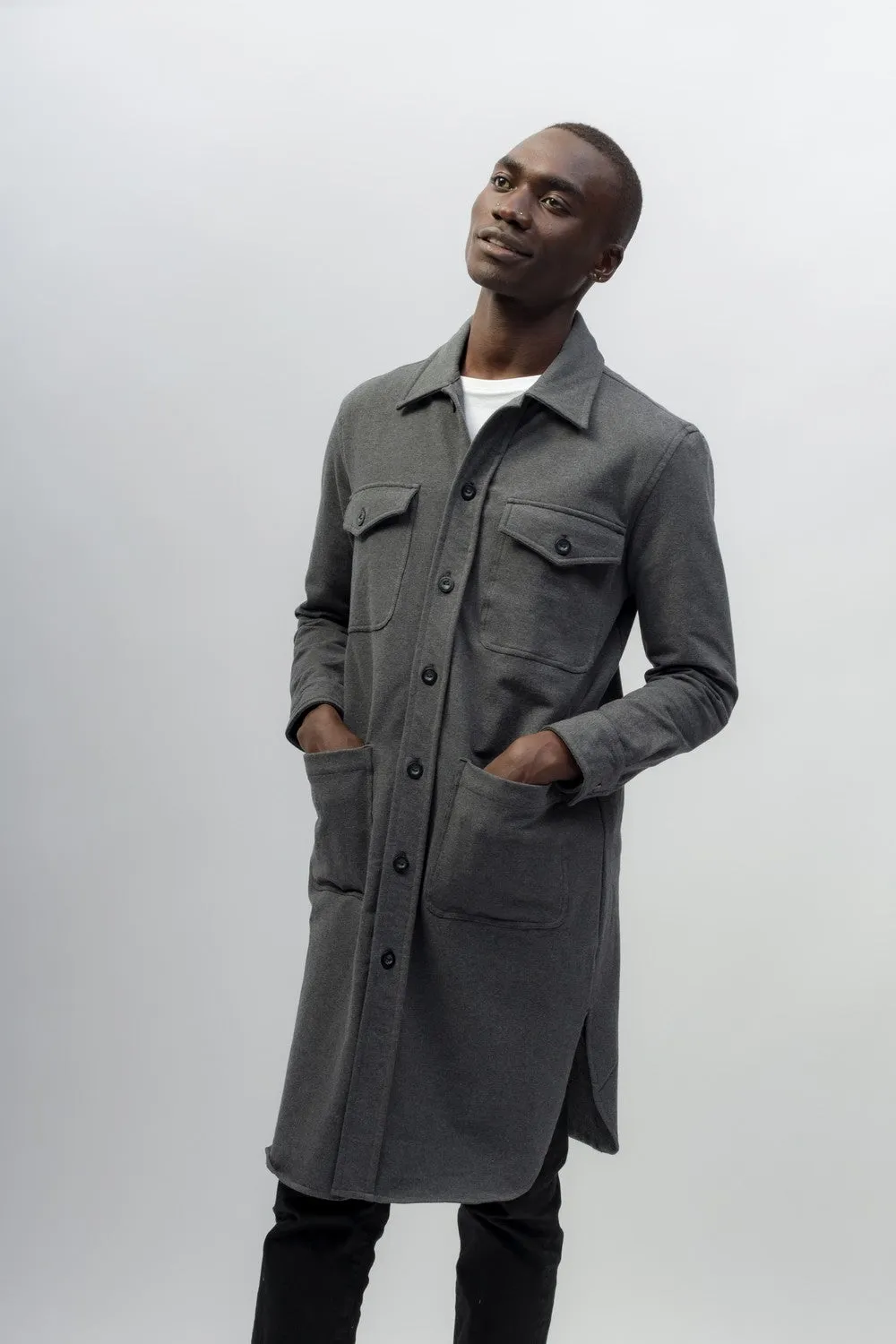 Gianna | Men's Heavyweight Long Coat