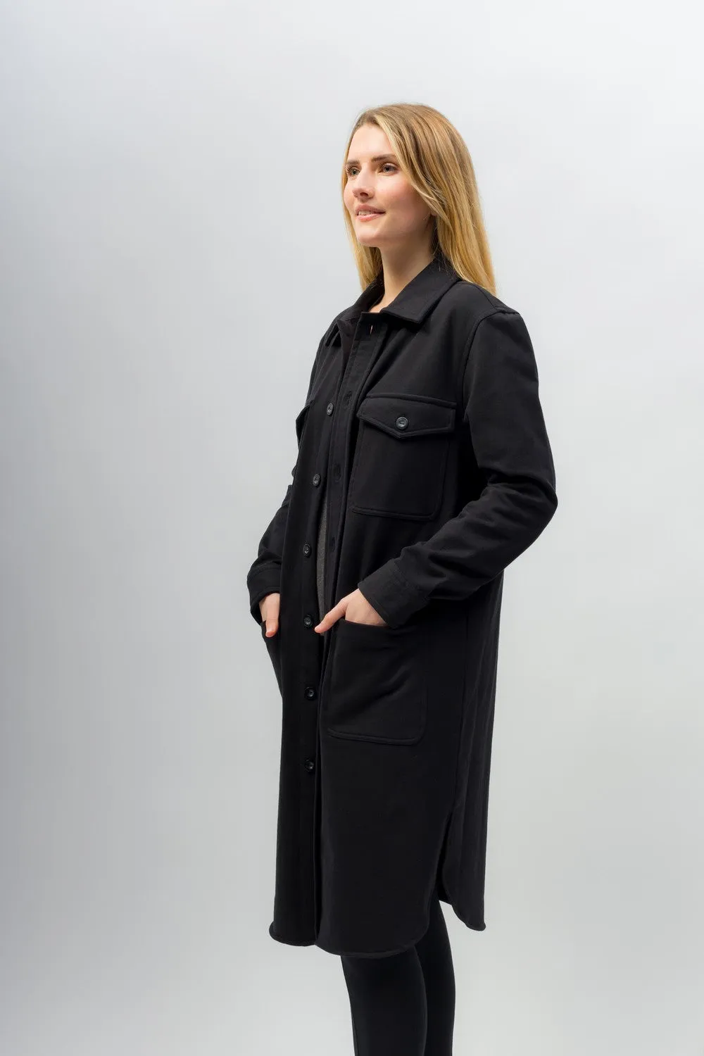 Gianna | Women's Heavy Weight Long Coat