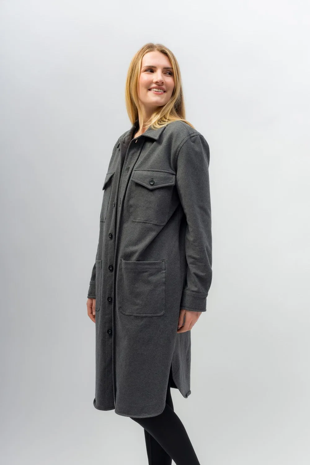 Gianna | Women's Heavy Weight Long Coat