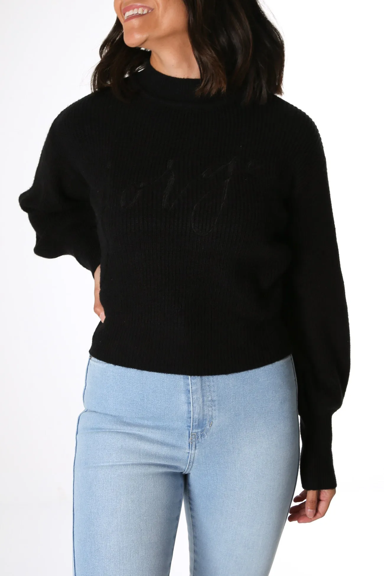 Jorge Knit Sweater Black