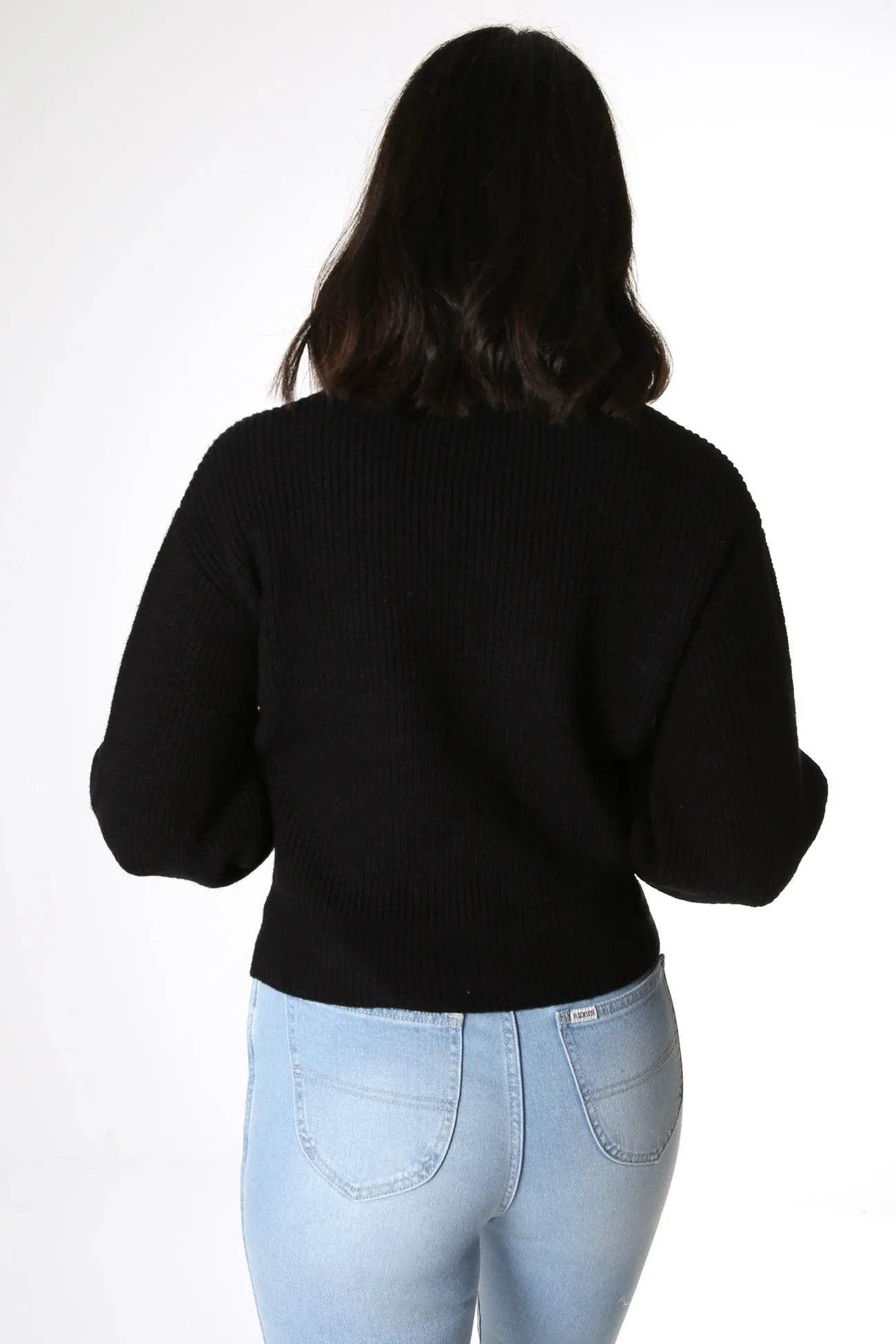 Jorge Knit Sweater Black