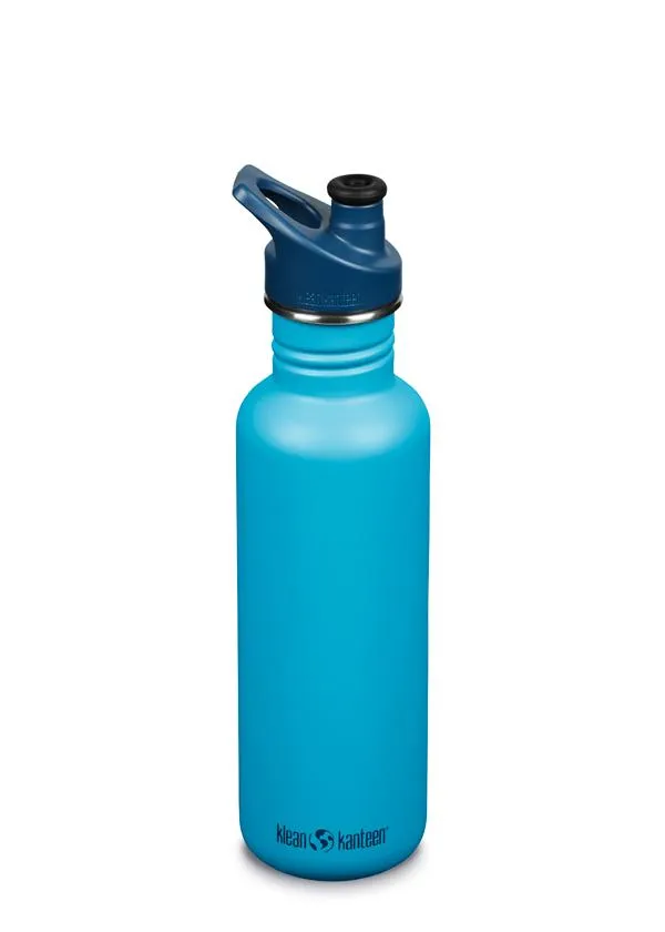 KANTEEN CLASSIC STAINLESS STEEL BOTTLE WITH SPORT CAP - 800ML