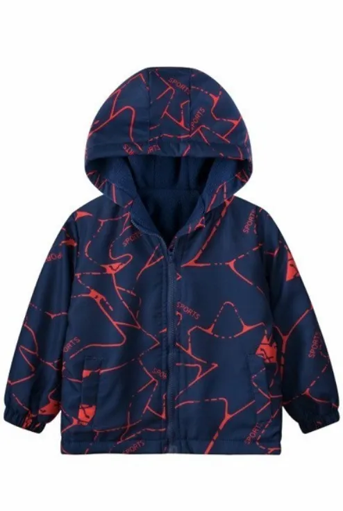 Kids Sports Hooded Jacket