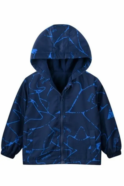 Kids Sports Hooded Jacket