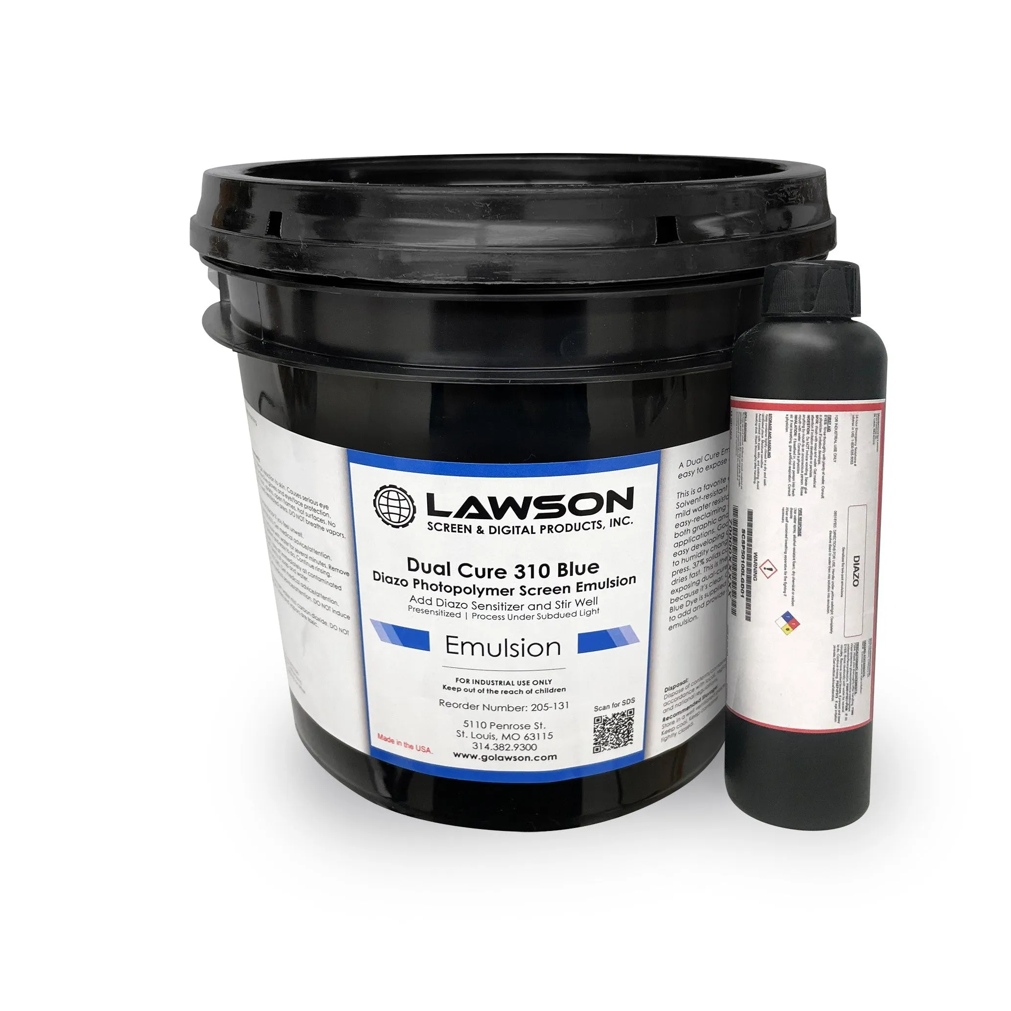 Lawson Dual-Cure 310 Blue Emulsion