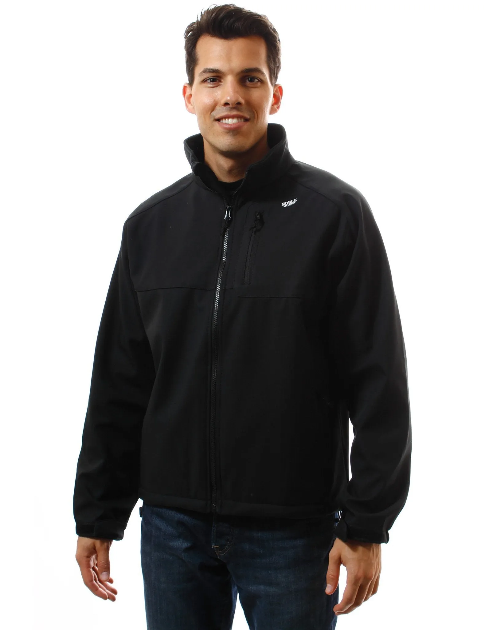 Men's 'Chill-Buster' Softshell Jacket - Black