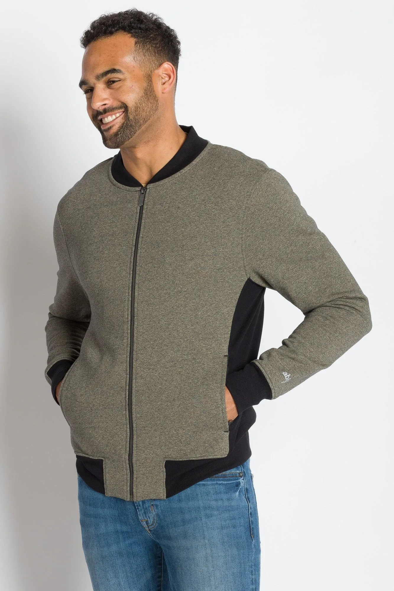 Michael | Men's Knit Grindle French Terry Jacket