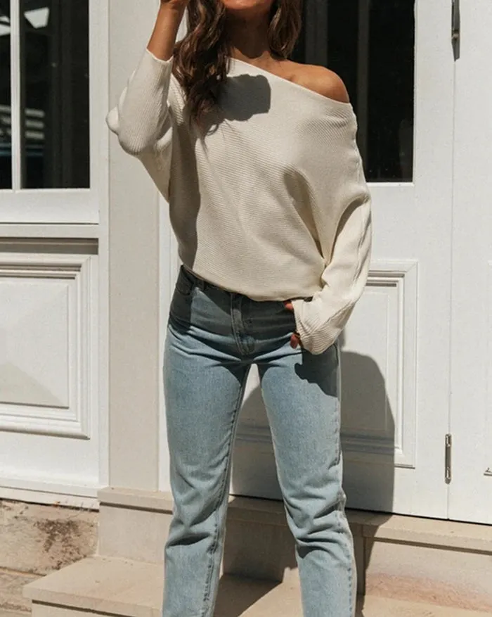 Multi-wear Knitted Sweater