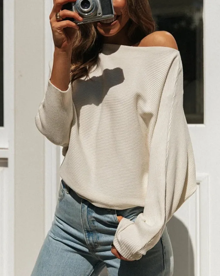 Multi-wear Knitted Sweater