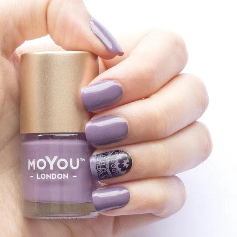 Premium Nail Polish - Purple Mouse