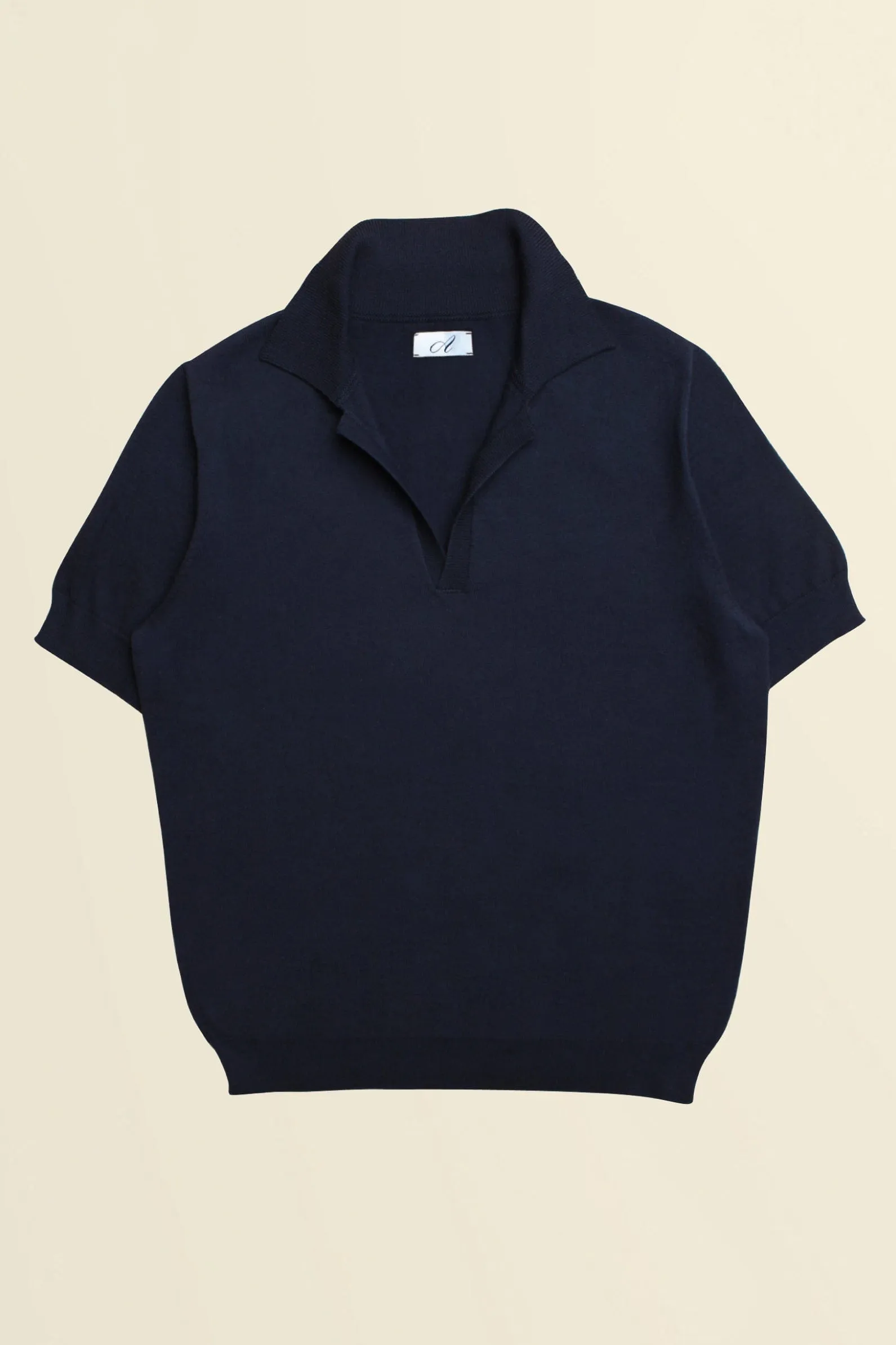 Rocky V-Neck Cotton Polo