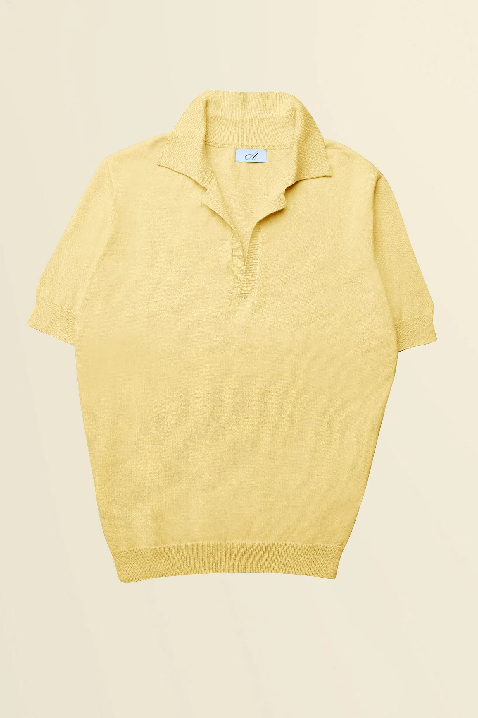 Rocky V-Neck Cotton Polo