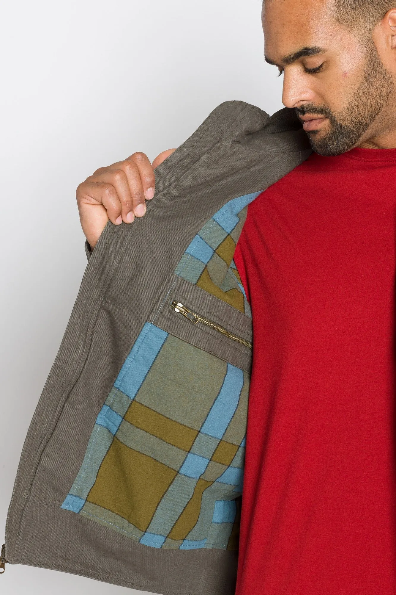 Roosevelt | Men's Canvas Lined Jacket