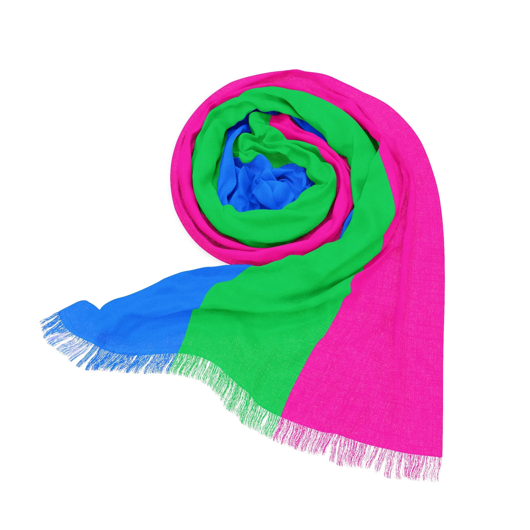 SHAVA CO Polysexual Flag Light Scarf