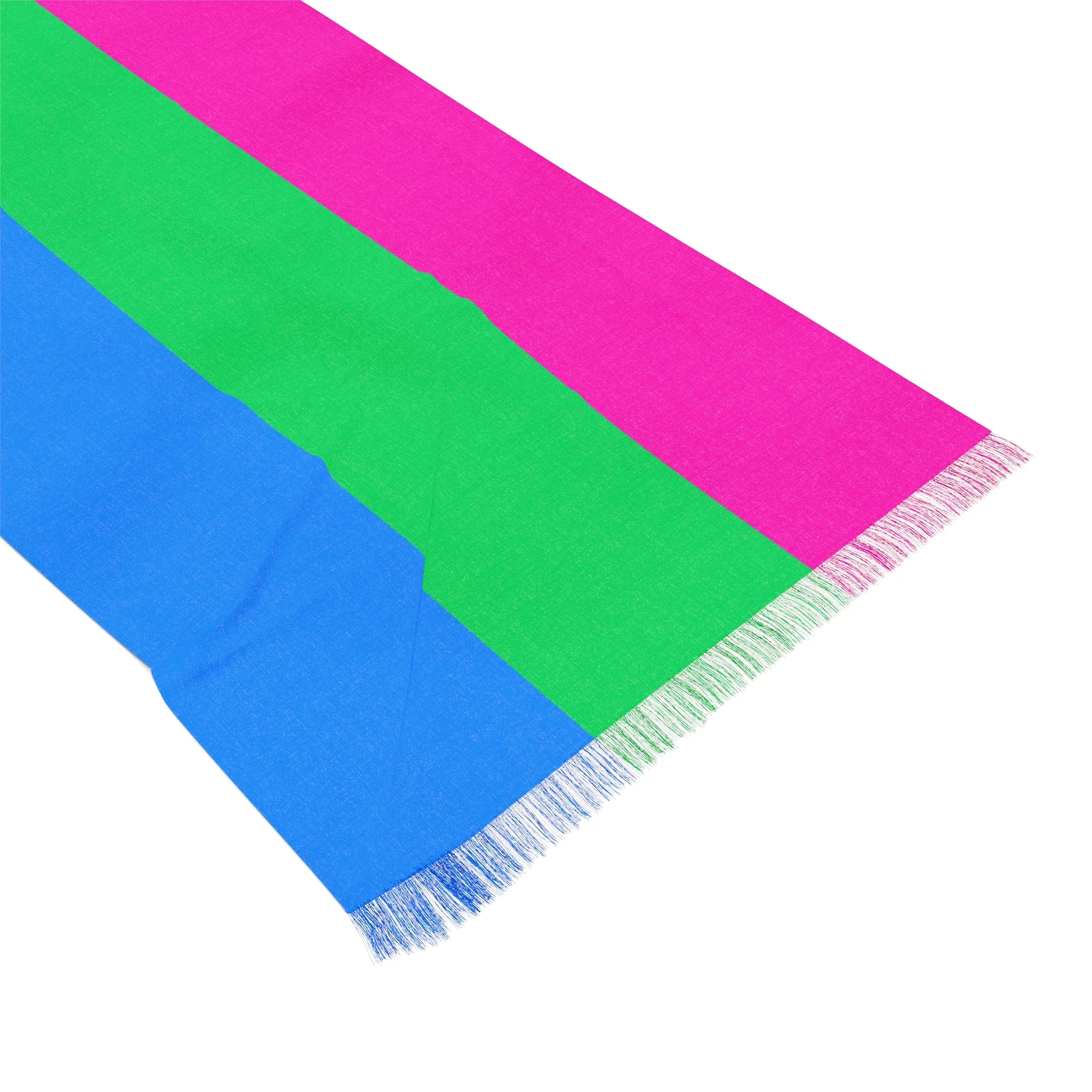 SHAVA CO Polysexual Flag Light Scarf