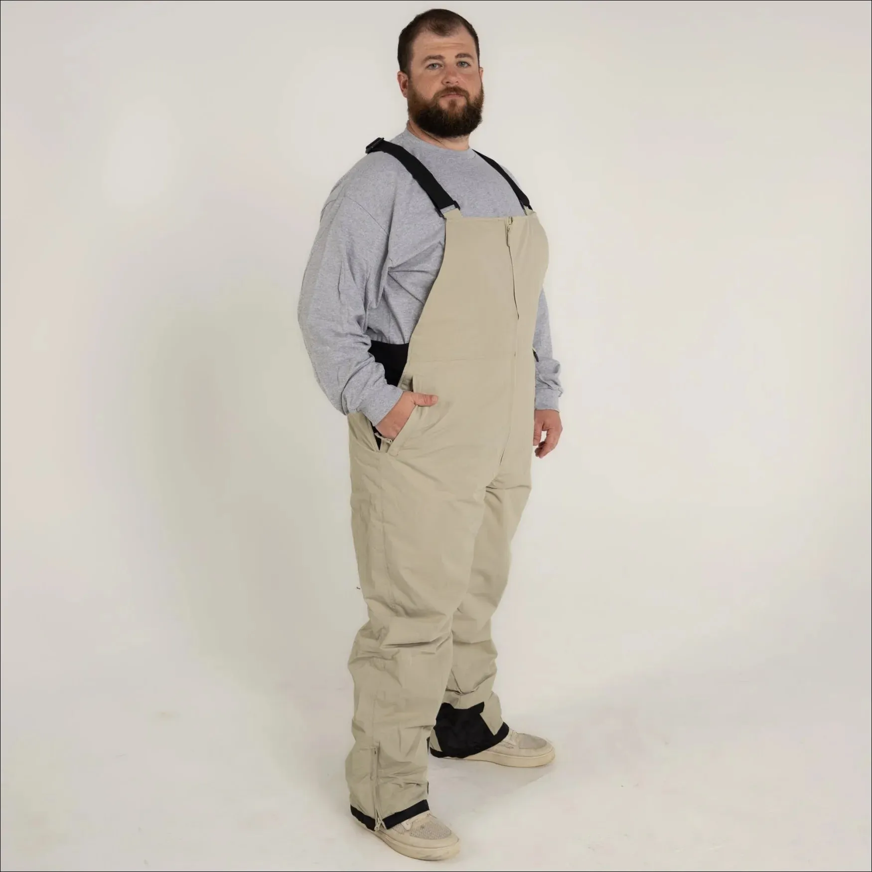 Snow Country Outerwear Men’s Big 2XL-7XL Higher Front Skiing Ski Snow Bib Overalls Pants Regular and Tall