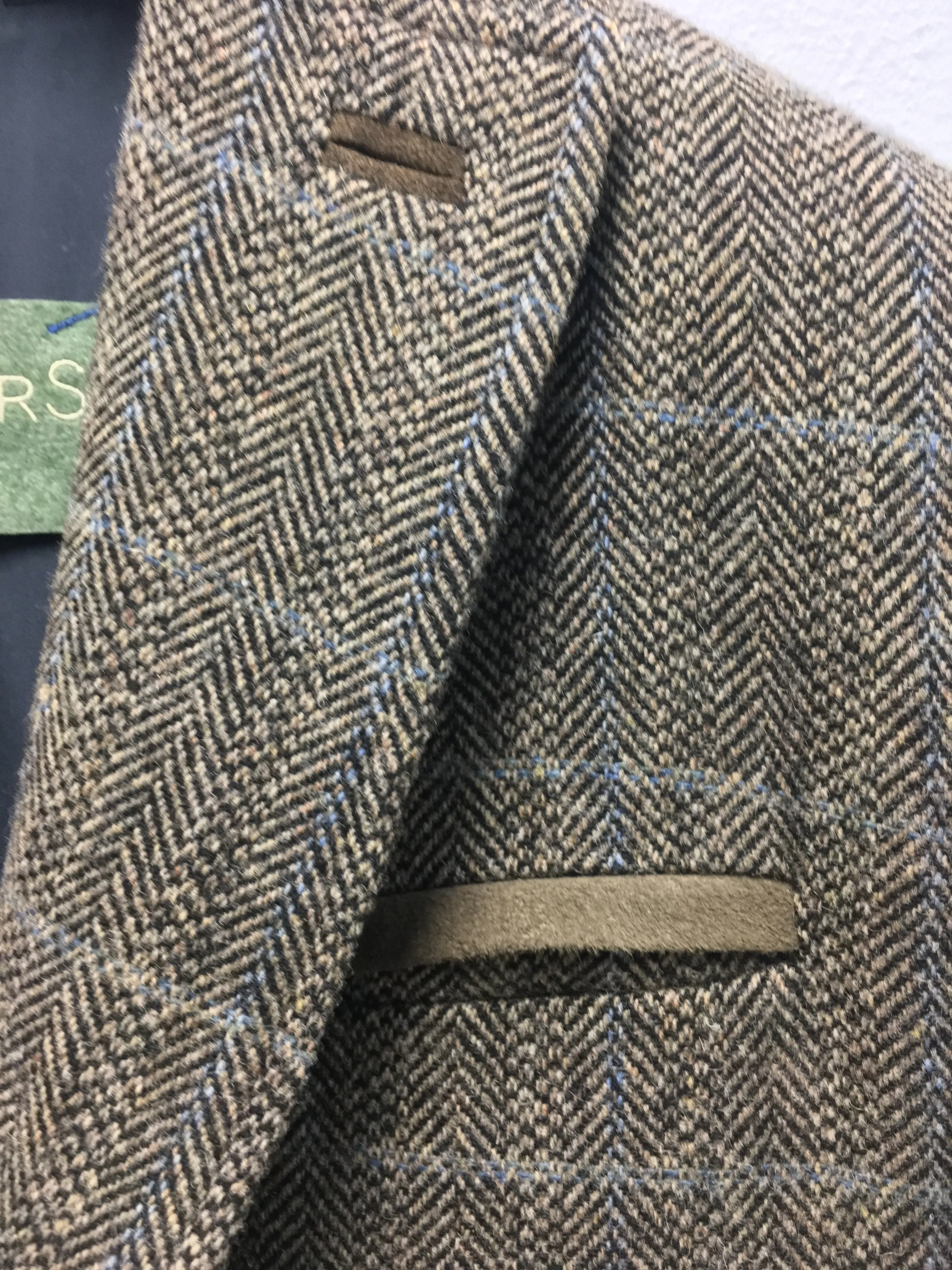 Stenzel Herringbone Wool Jacket