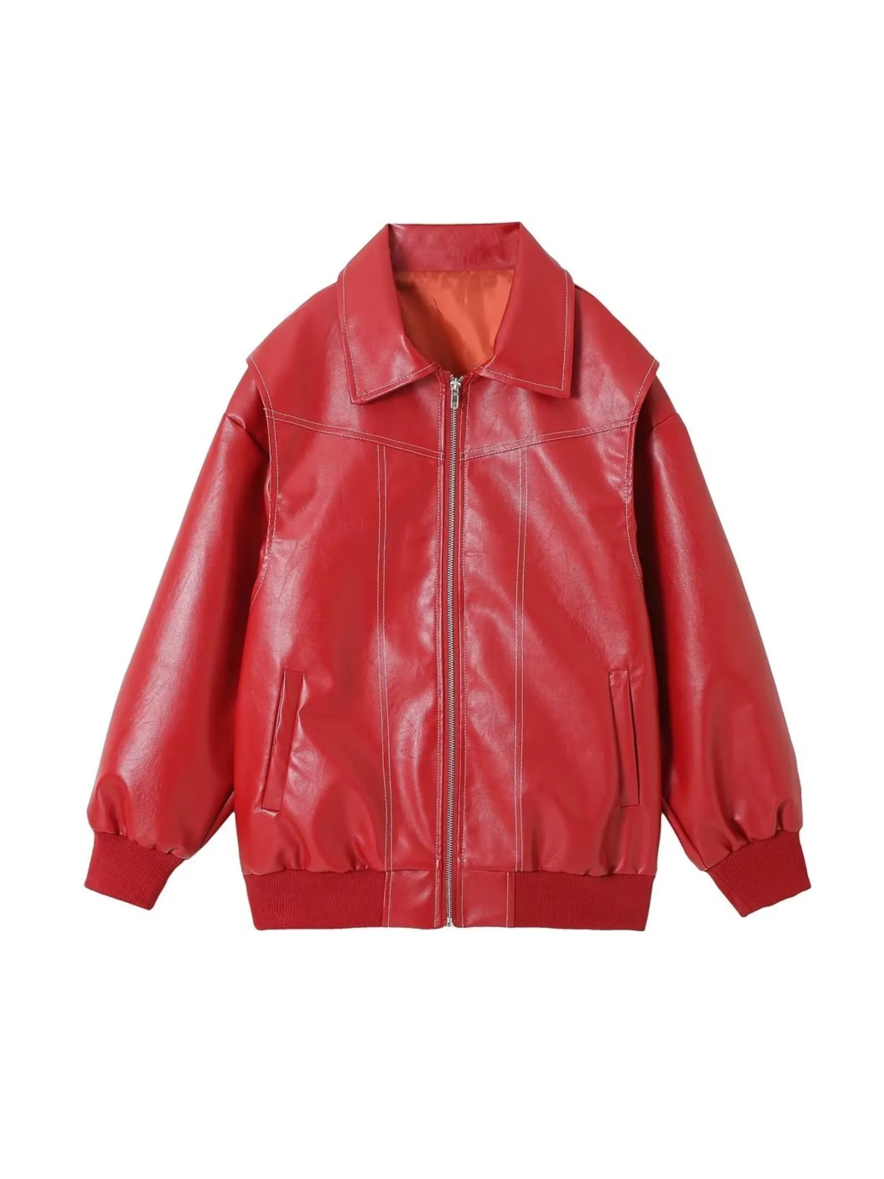 Tayla Faux Leather Jacket