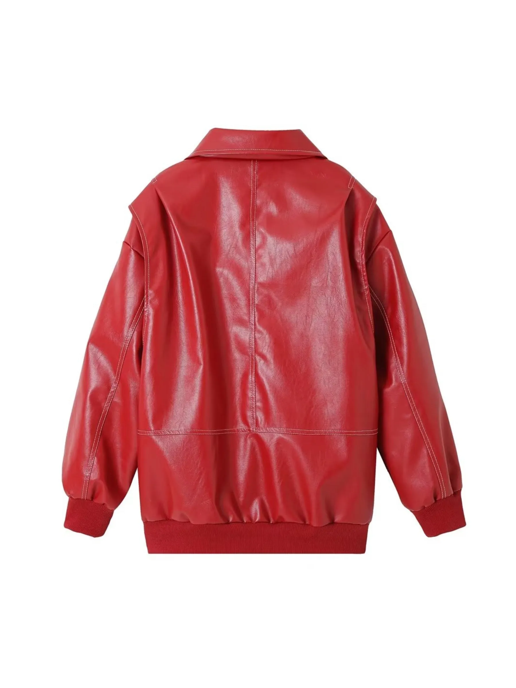 Tayla Faux Leather Jacket