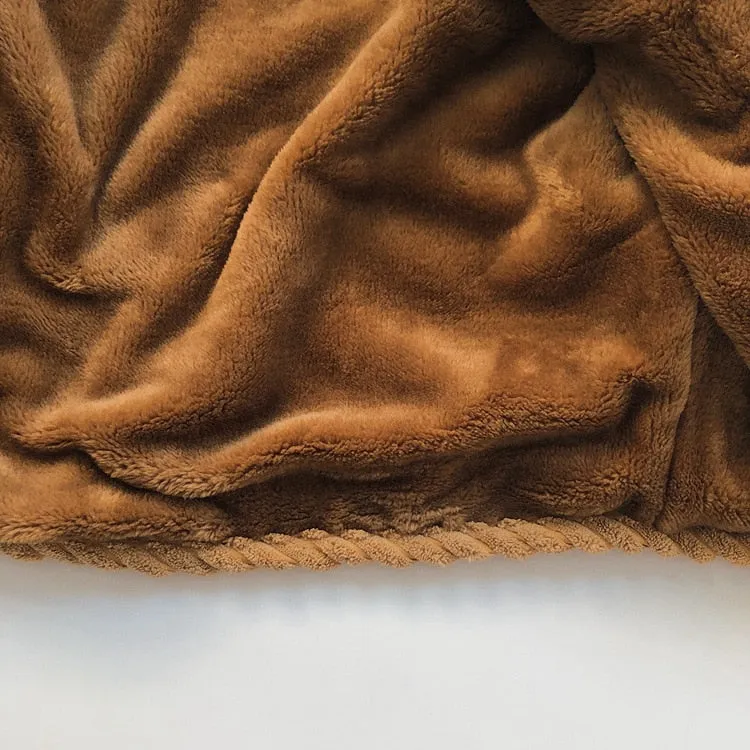 Thick Corduroy Winter Coat