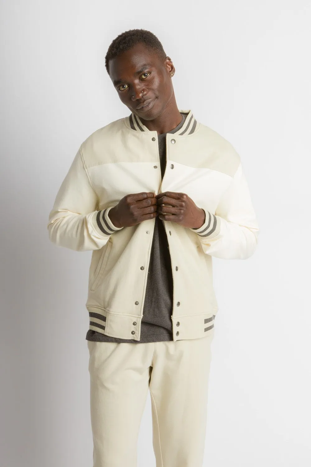 Tim | Stainproof Men's Varsity Jacket